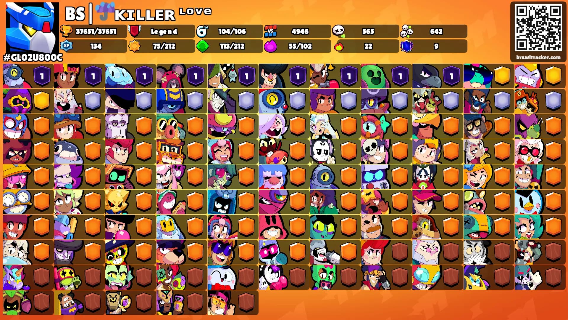 BS|☔ᴋɪʟʟᴇʀ ᶫᵒᵛᵉ's Ranks