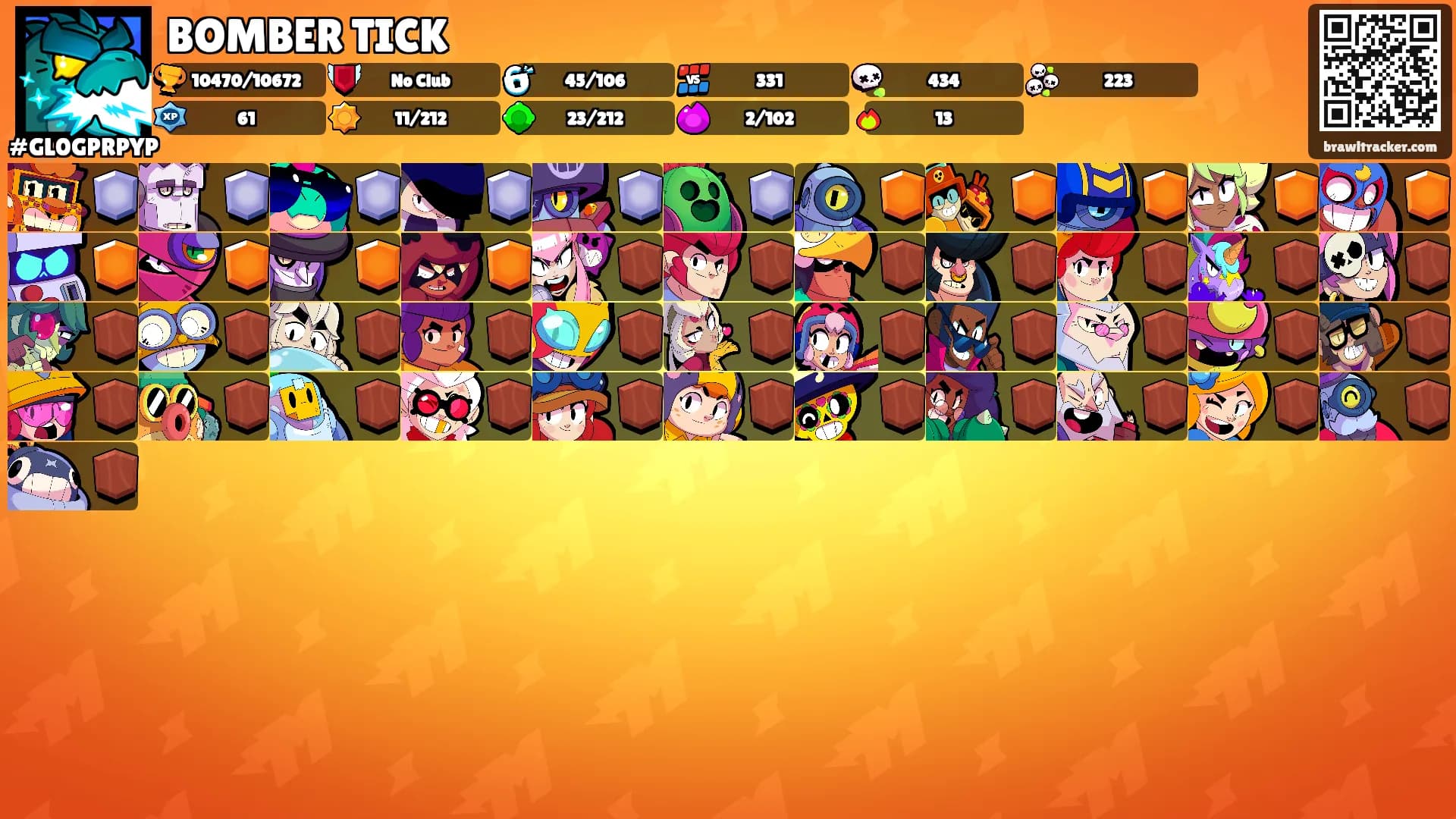 BOMBER TICK's Ranks