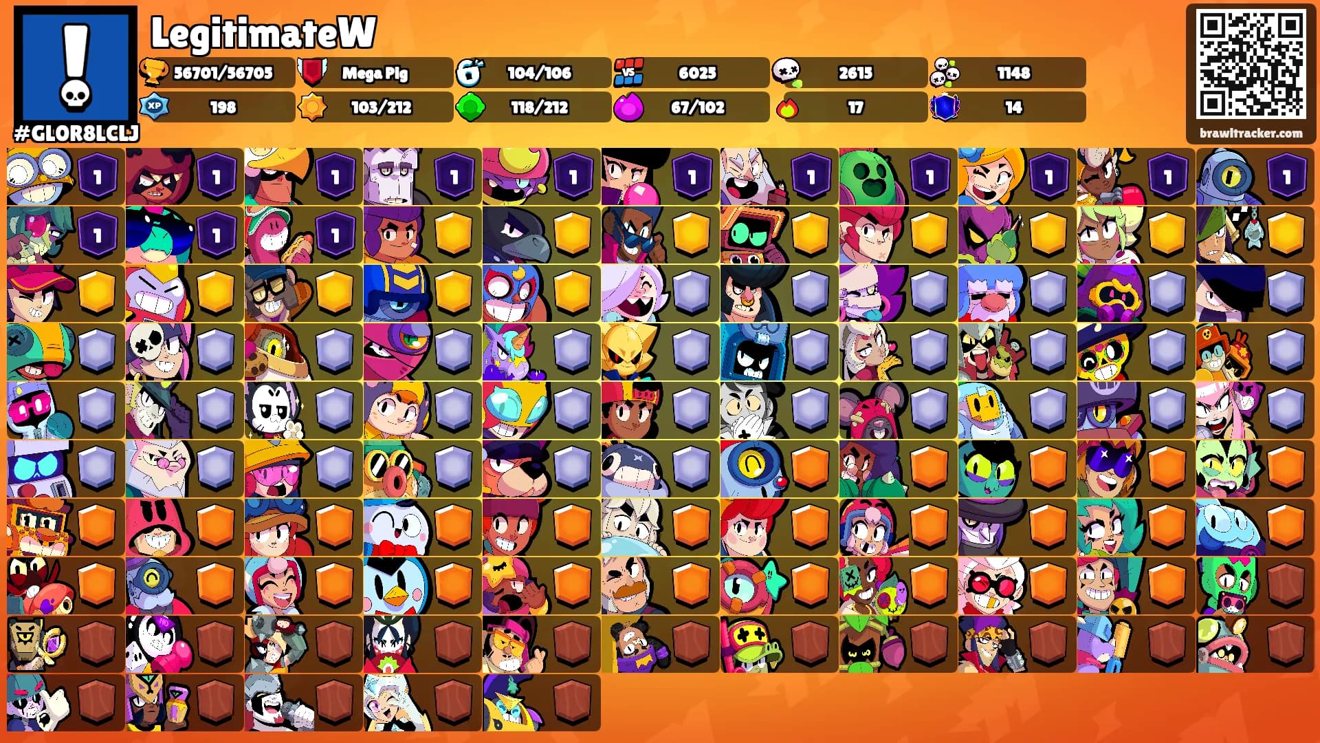 LegitimateW's Ranks