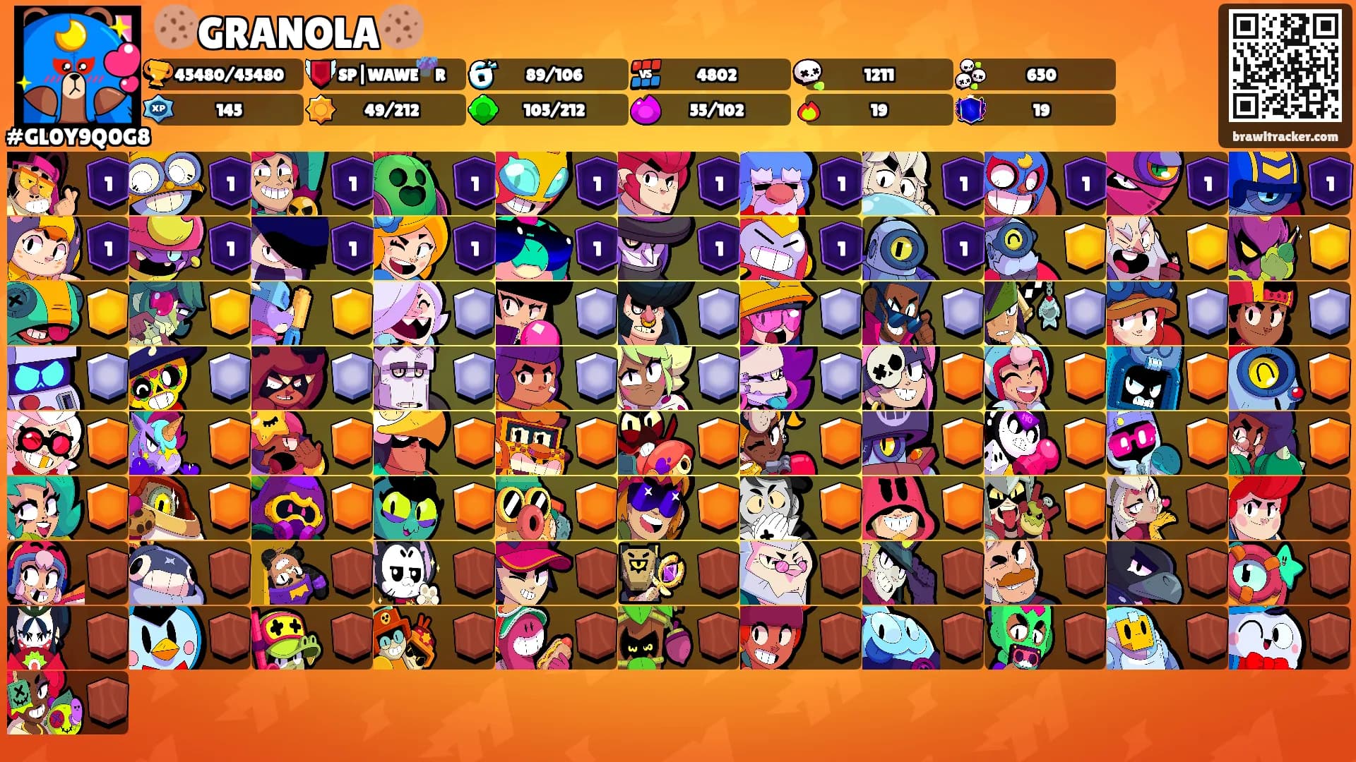 🍪GRANOLA🍪's Ranks