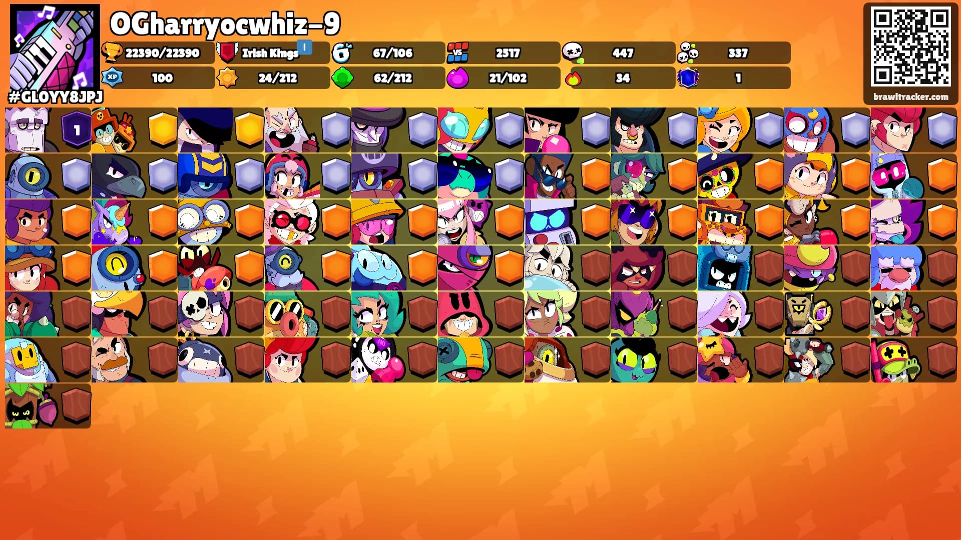 OGharryocwhiz-9's Ranks