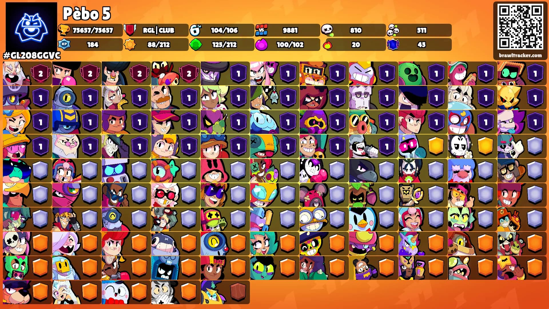 Pèbo 5's Ranks