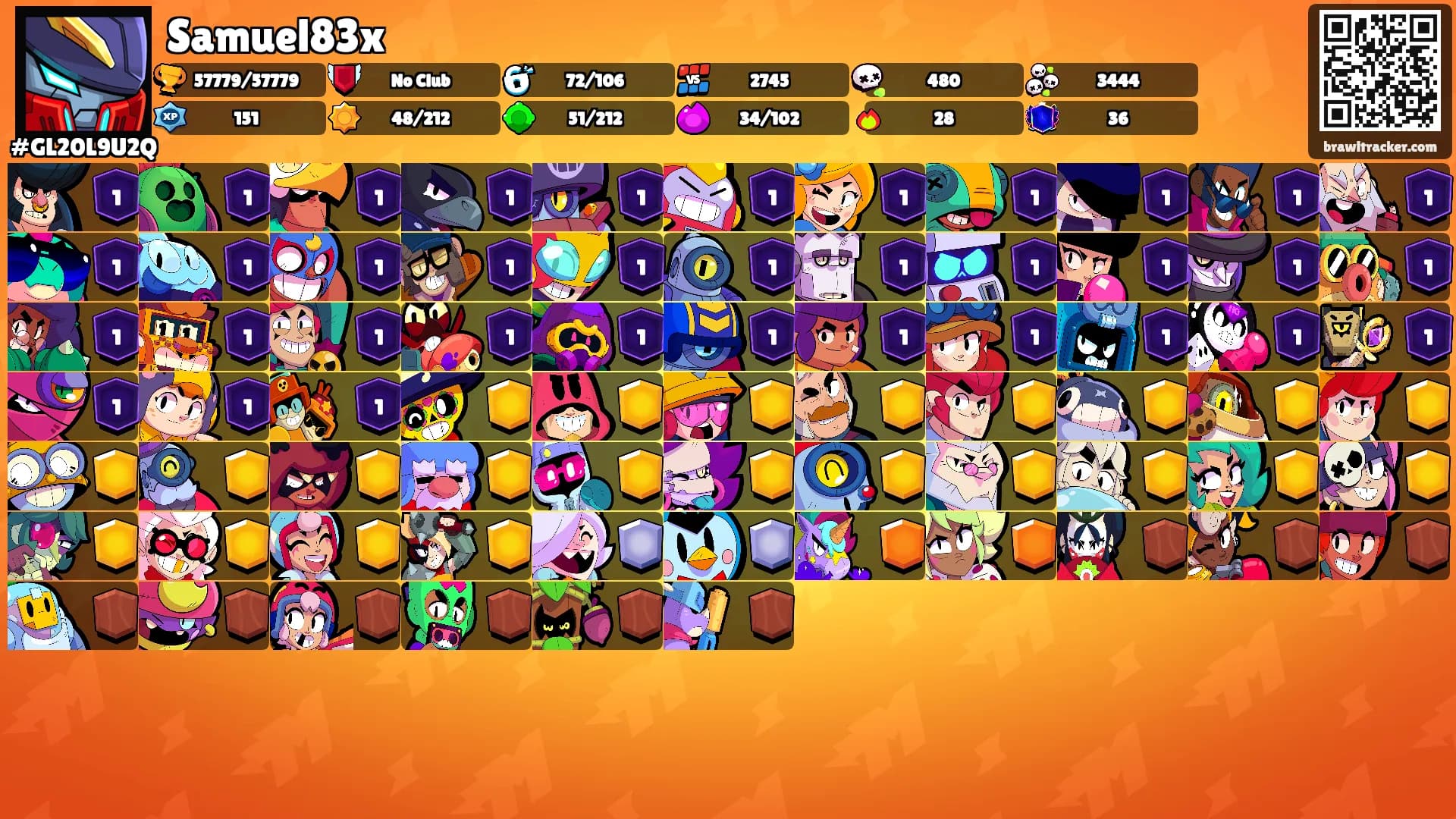 Samuel83x's Ranks