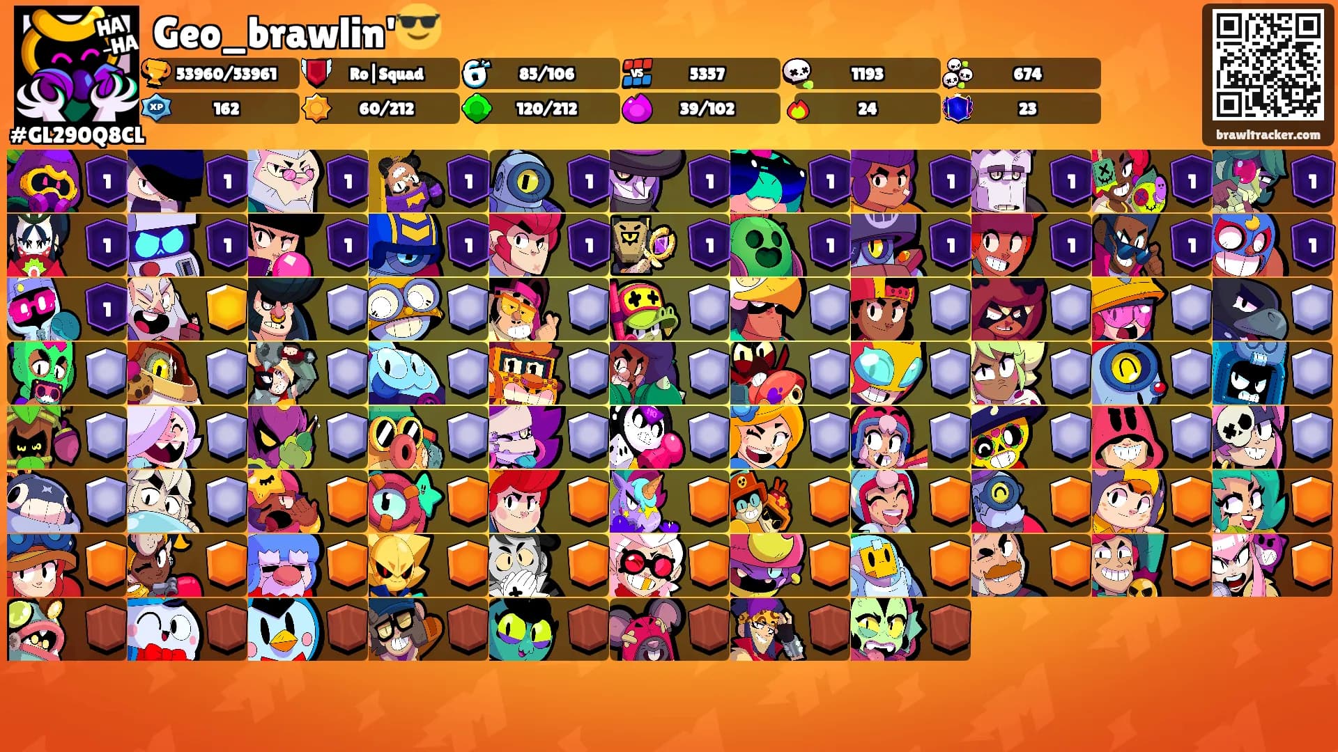 Geo_brawlin'😎's Ranks
