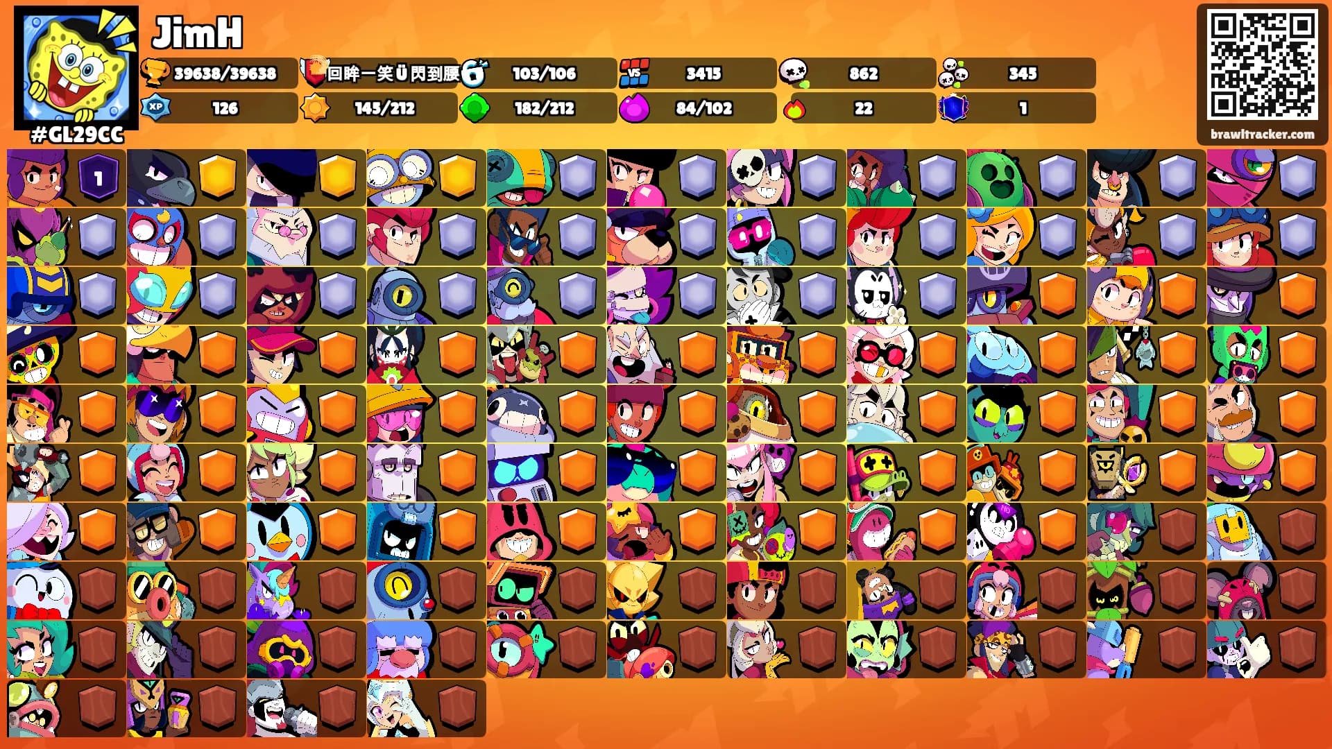 JimH's Ranks