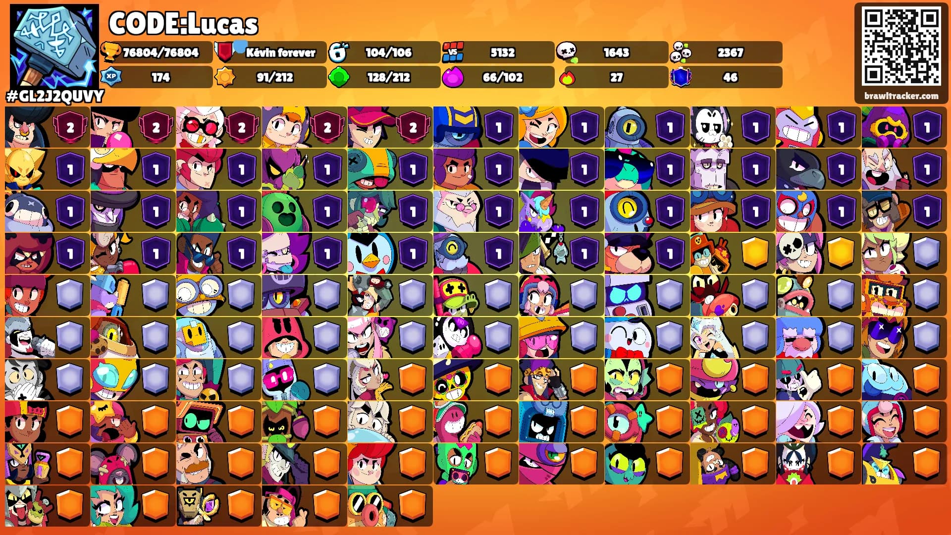 CODE:Lucas's Ranks