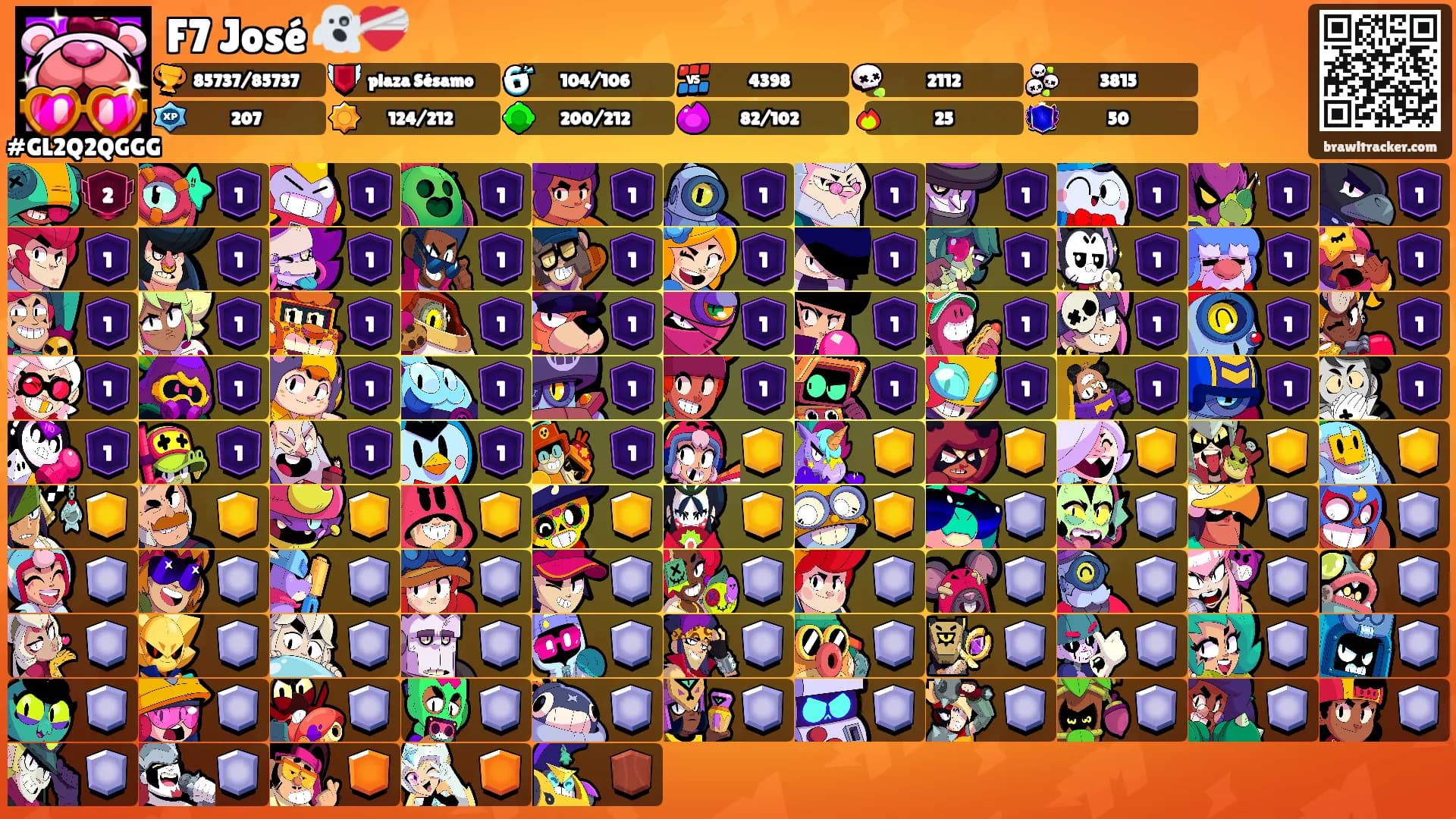 F7 José 👻❤️‍🩹's Ranks