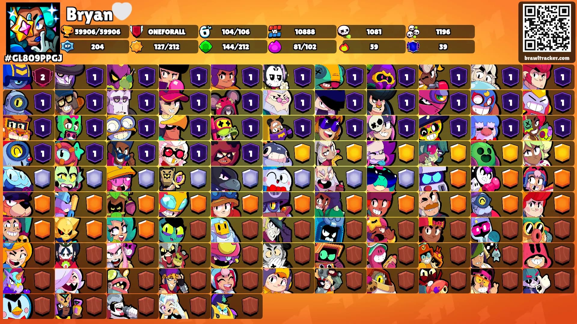 Bryan🤍's Ranks