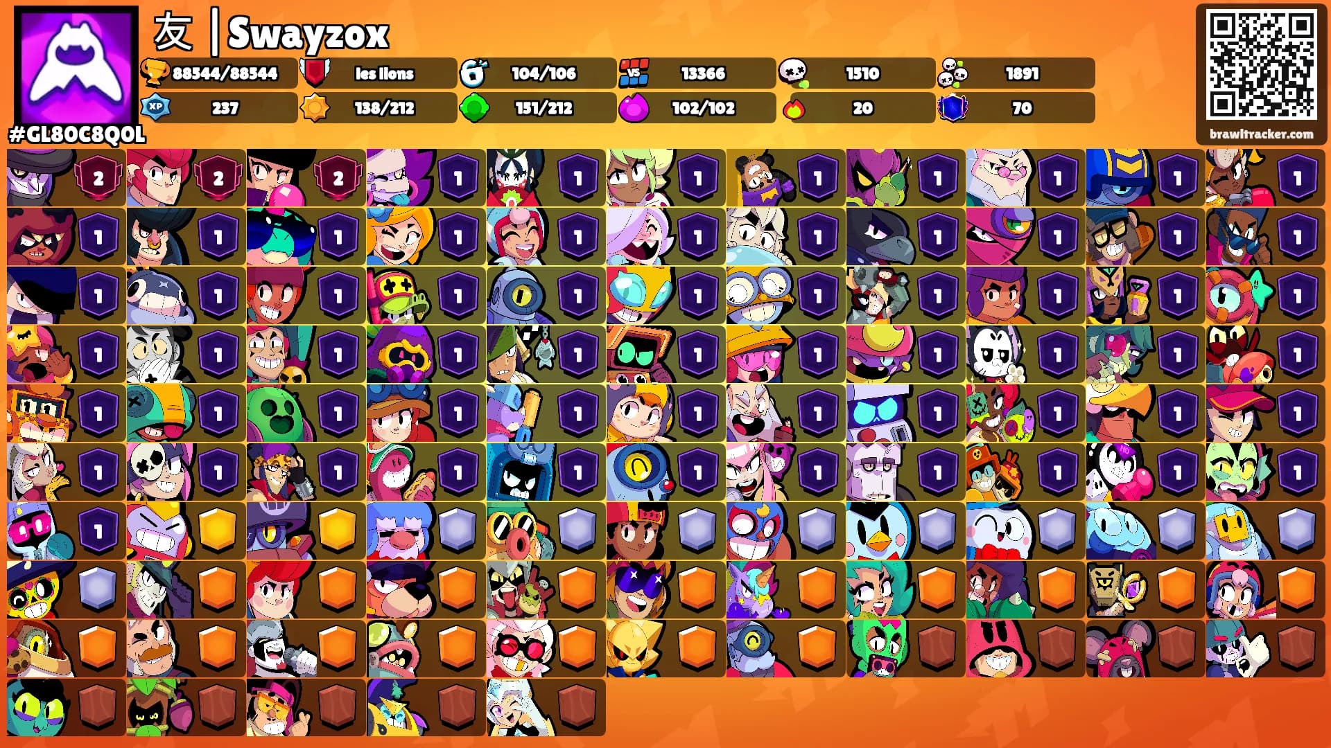 友 |Swayzox's Ranks