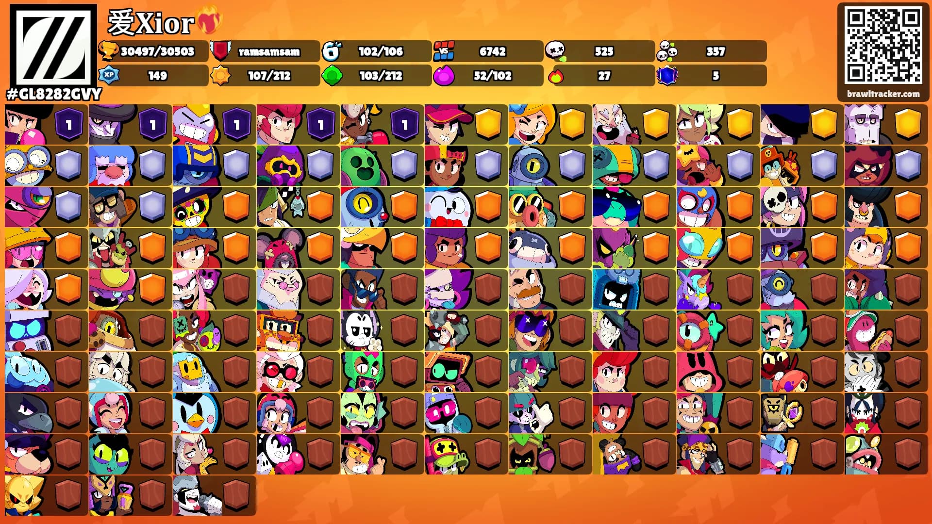 爱𝐗𝐢𝐨𝐫❤️‍🔥's Ranks