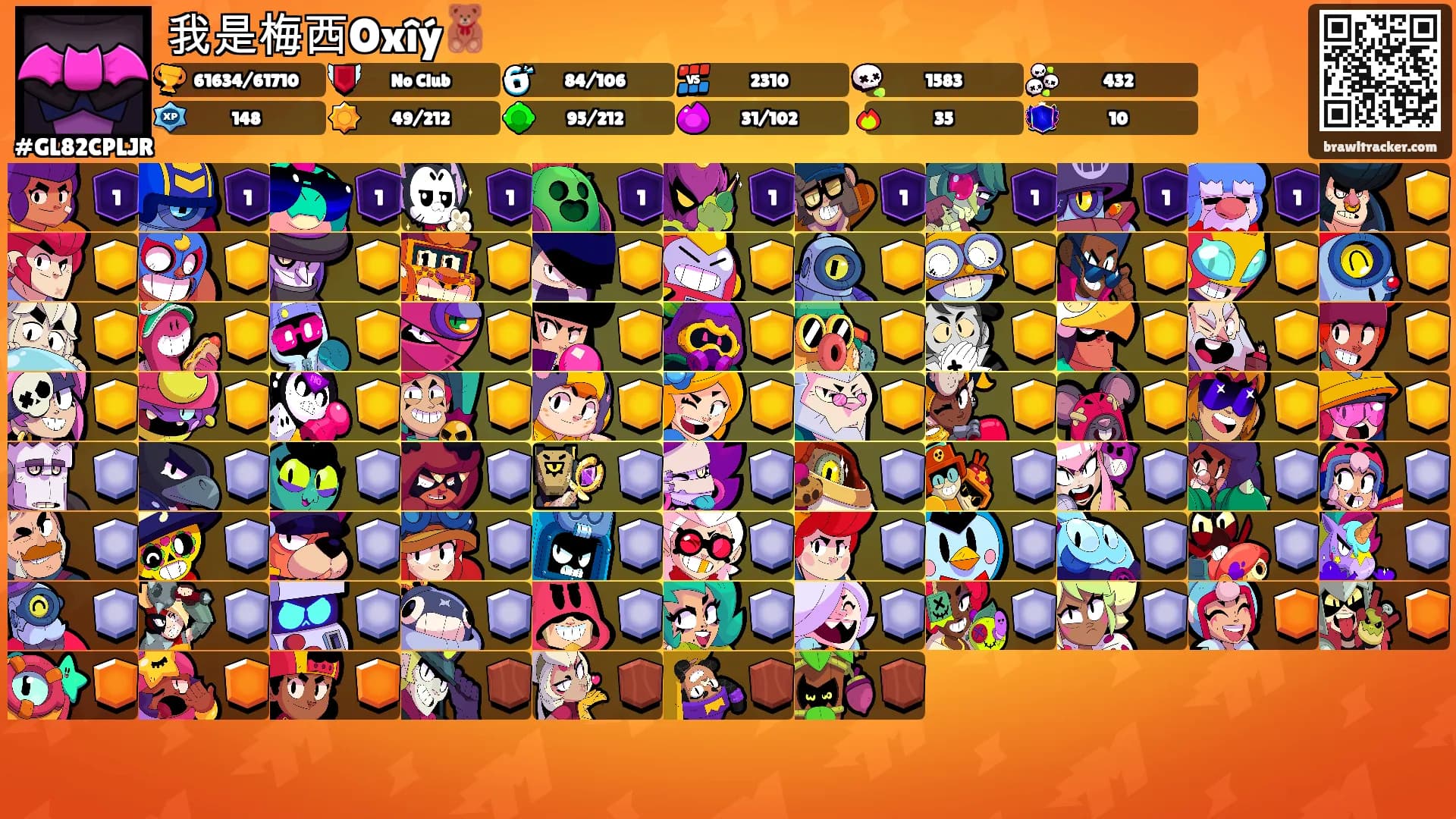我是梅西Oxîý🧸's Ranks