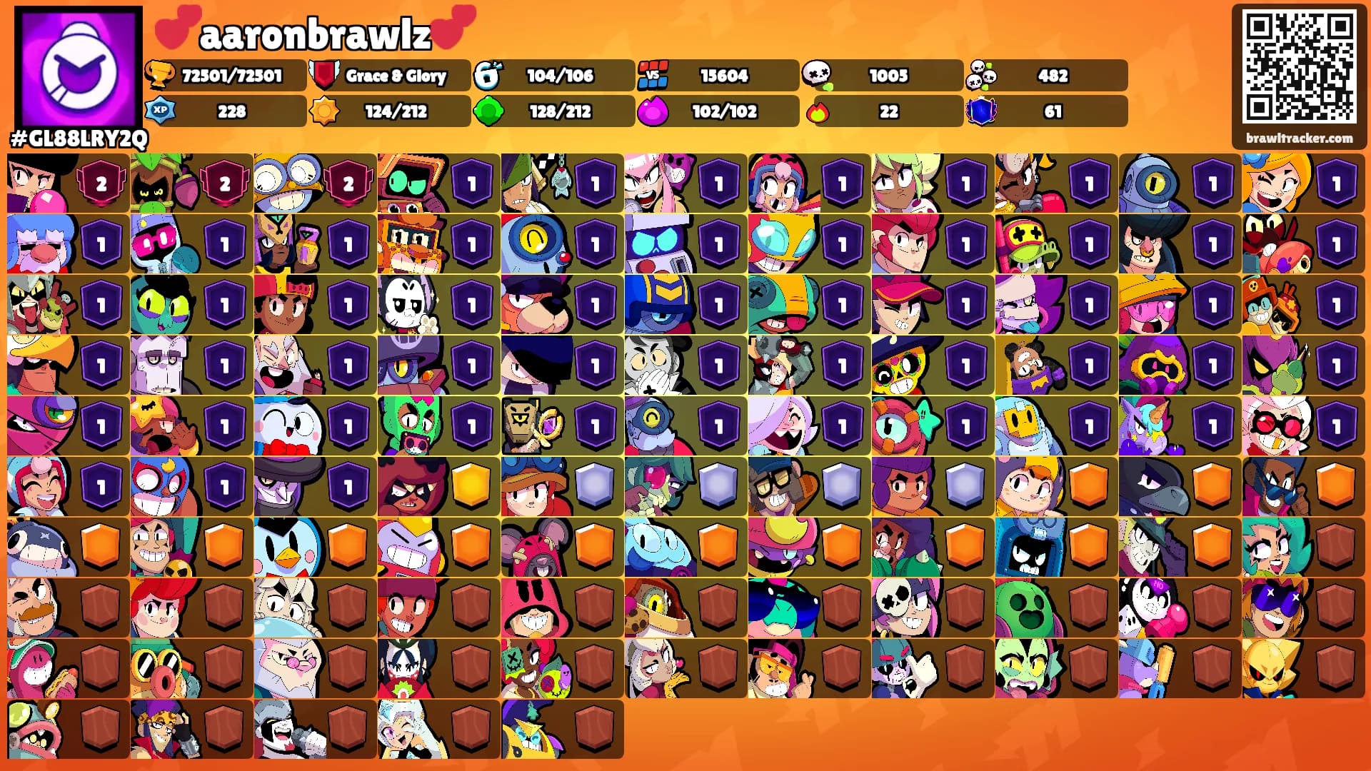 💕aaronbrawlz💕's Ranks