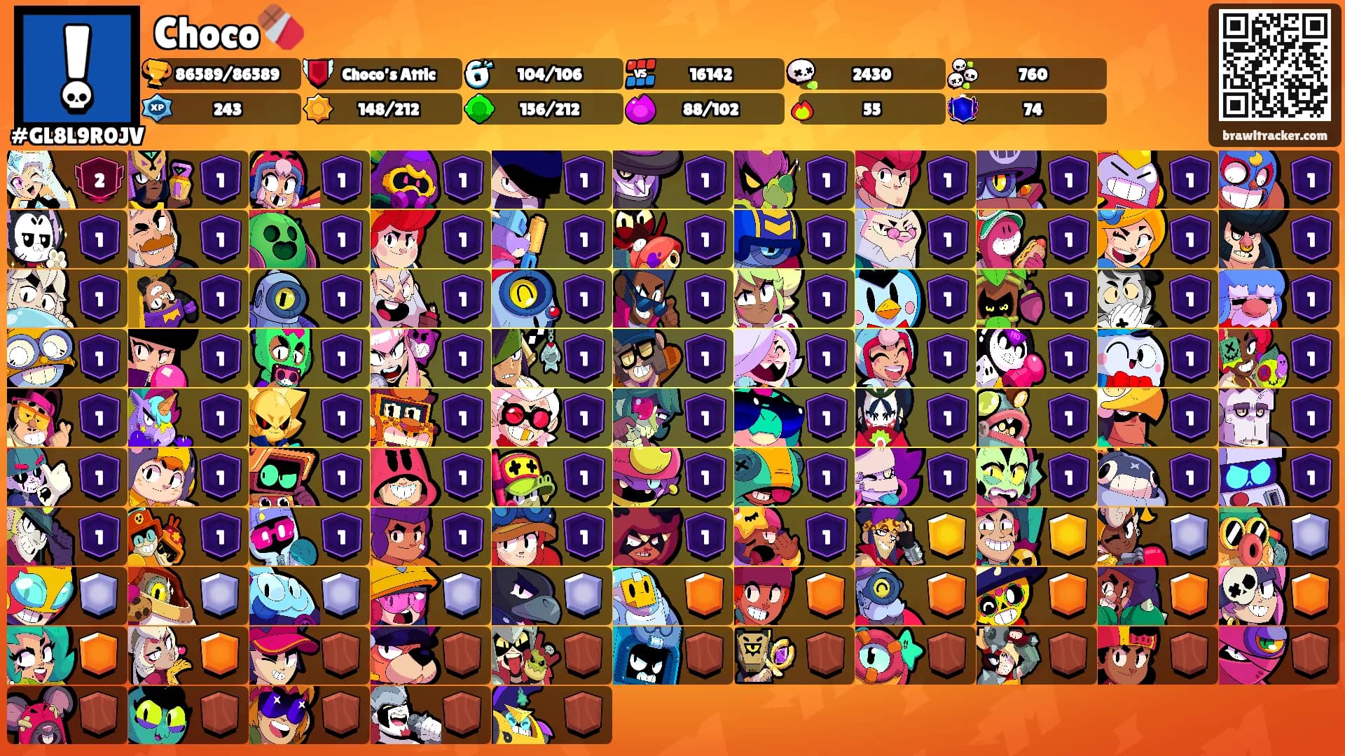 Choco🍫's Ranks