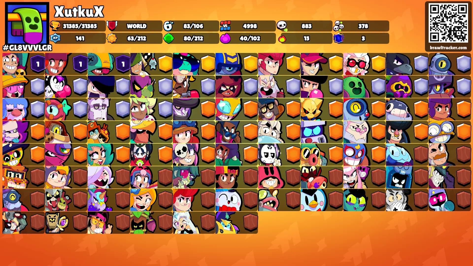 XutkuX's Ranks