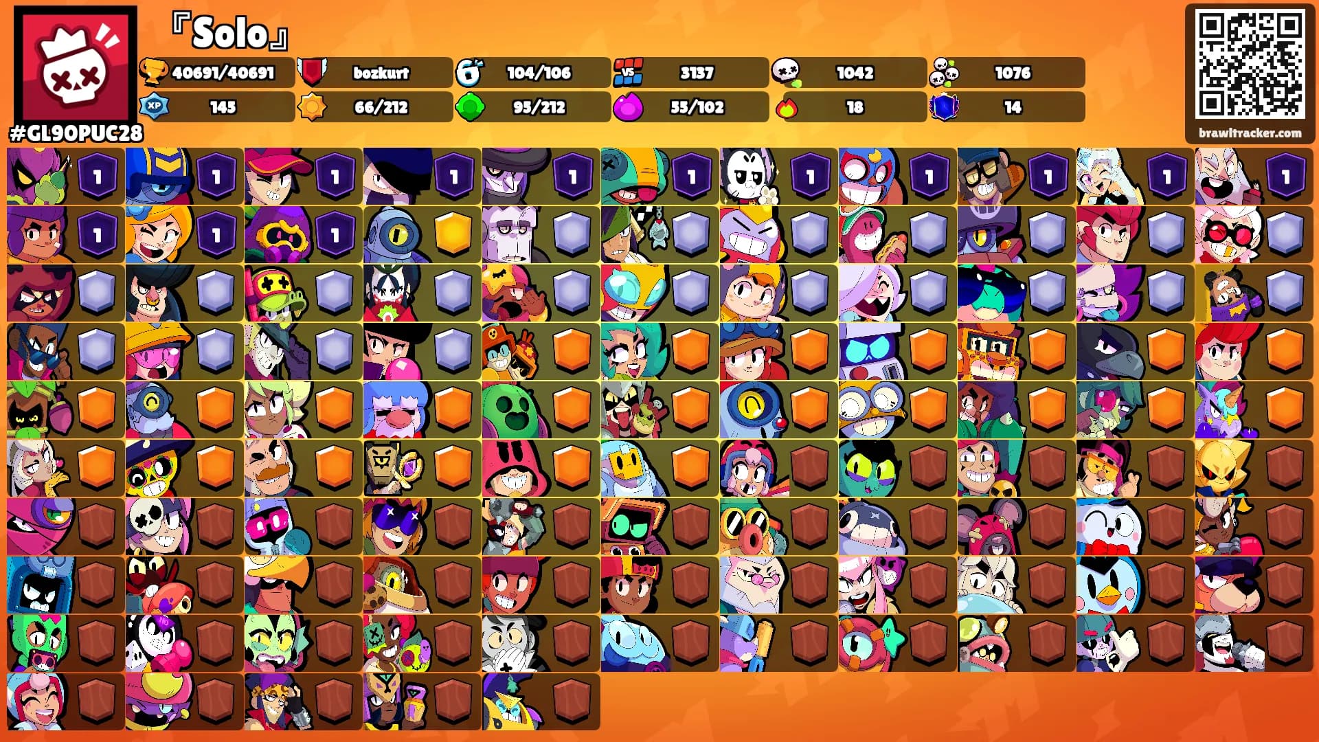 『Solo』's Ranks