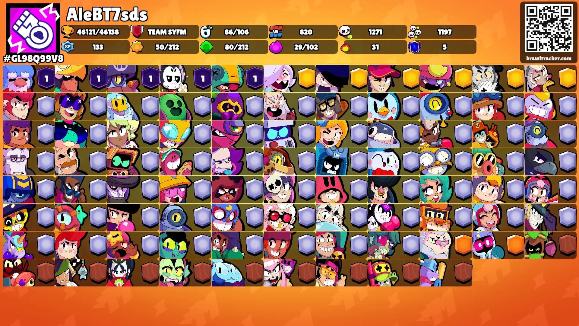 AleBT7sds's Ranks