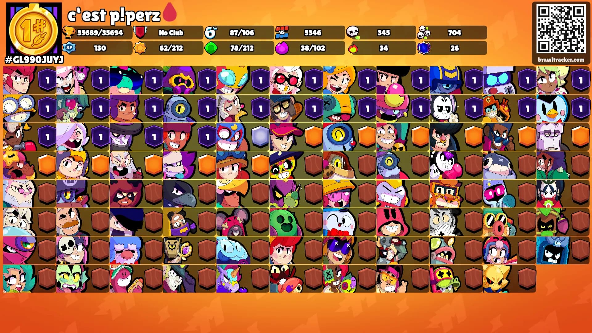c‘est p!perz🩸's Ranks