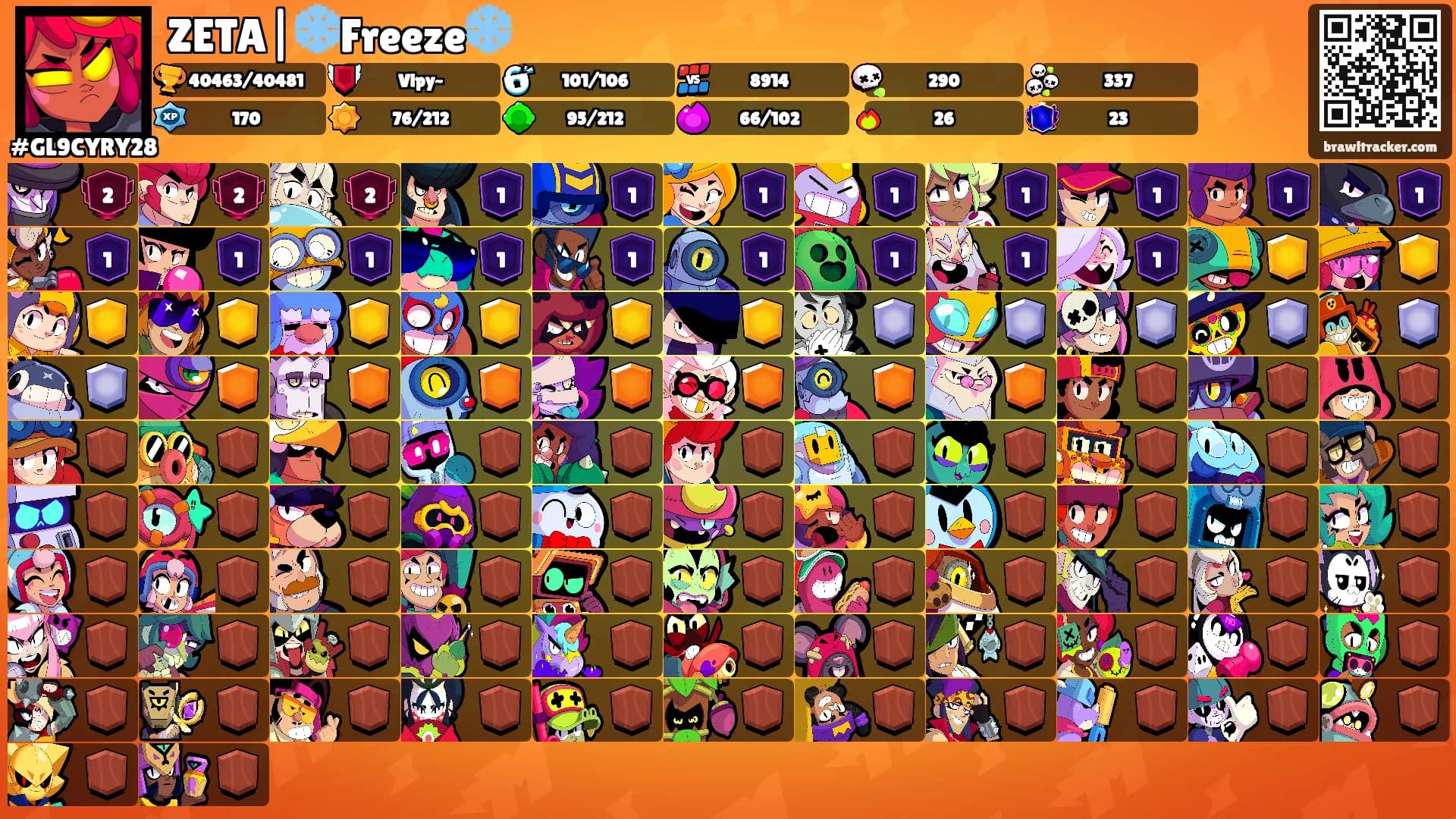 ZETA|❄️Freeze❄️'s Ranks