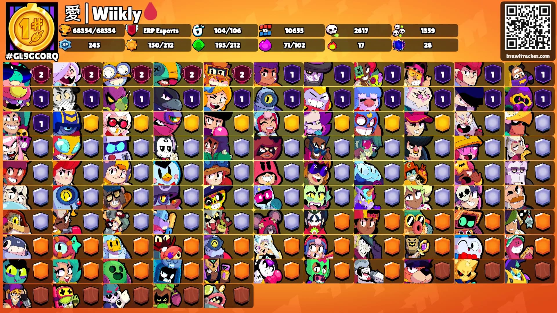 愛|Wiikly🩸's Ranks