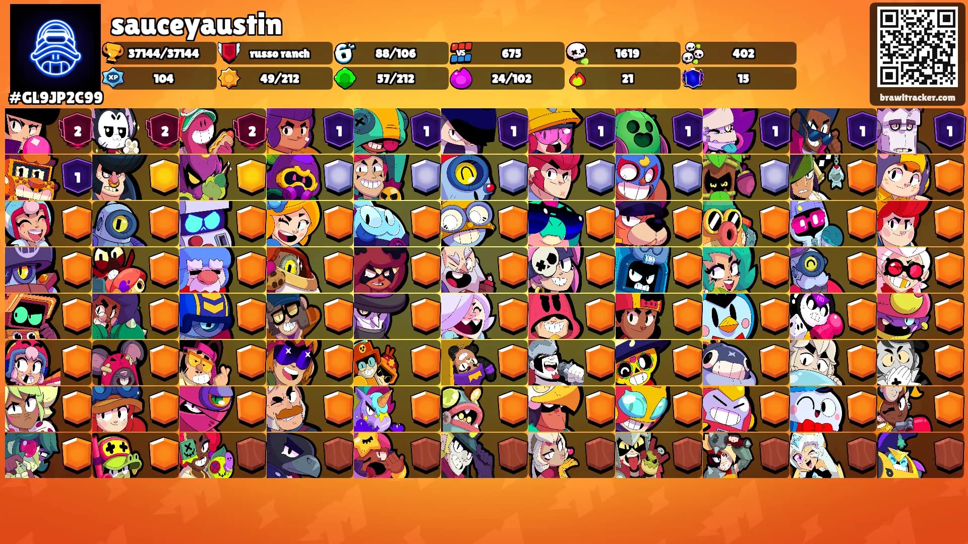 sauceyaustin's Ranks