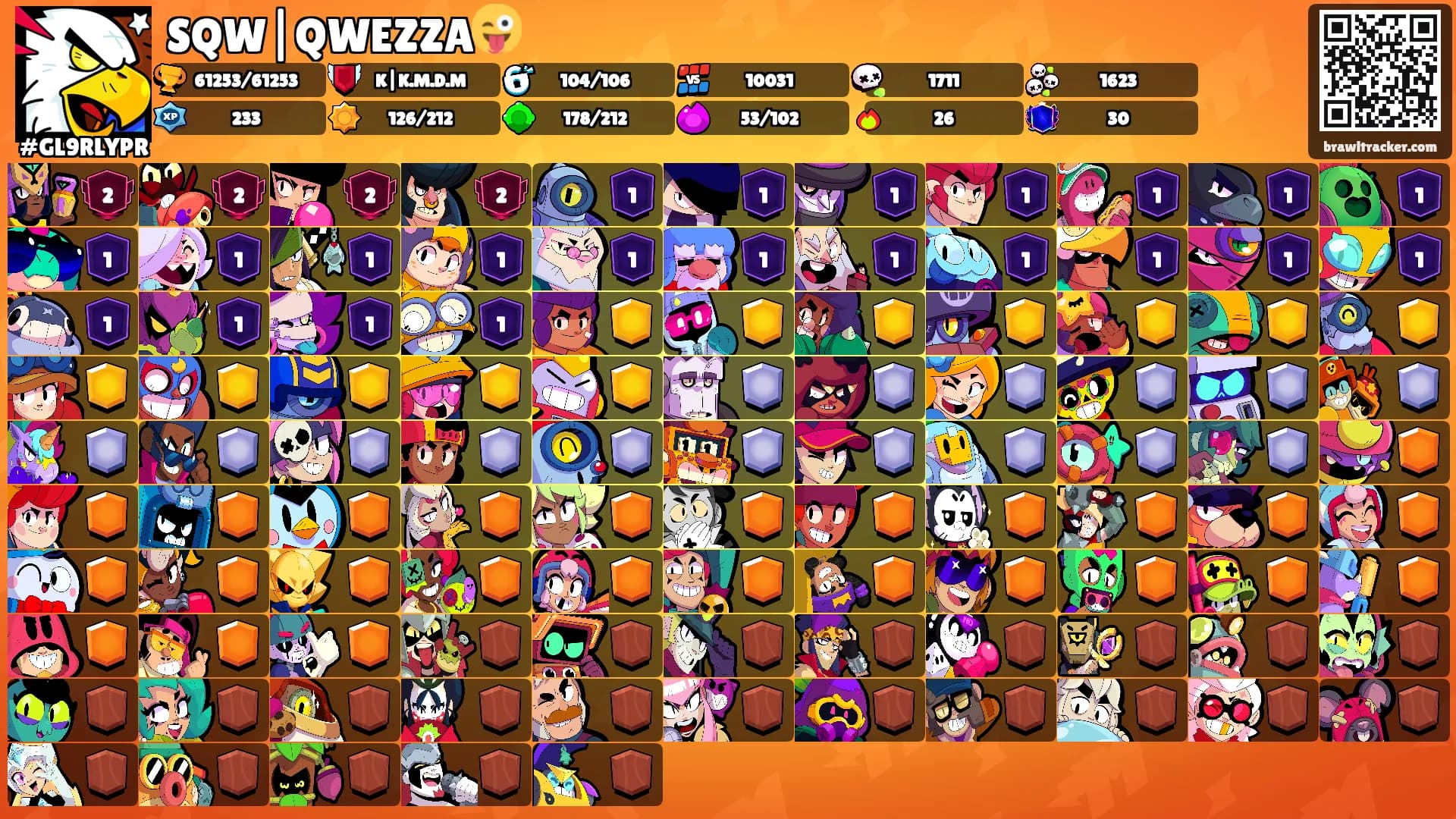 SQW|QWEZZA😜's Ranks