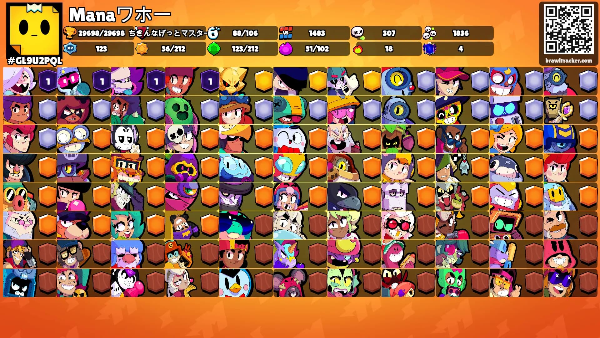 Manaワホー's Ranks