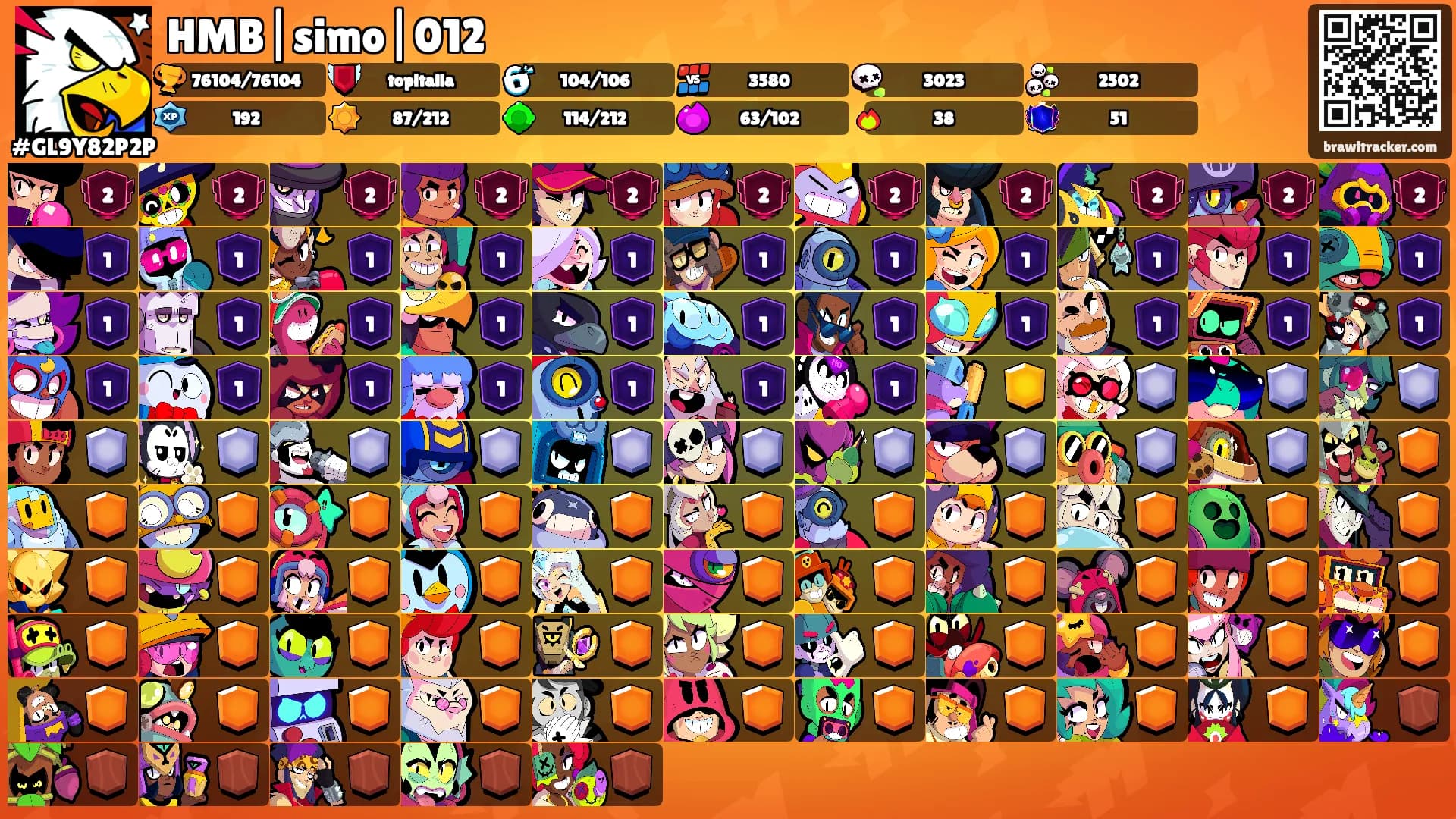HMB|simo|012's Ranks