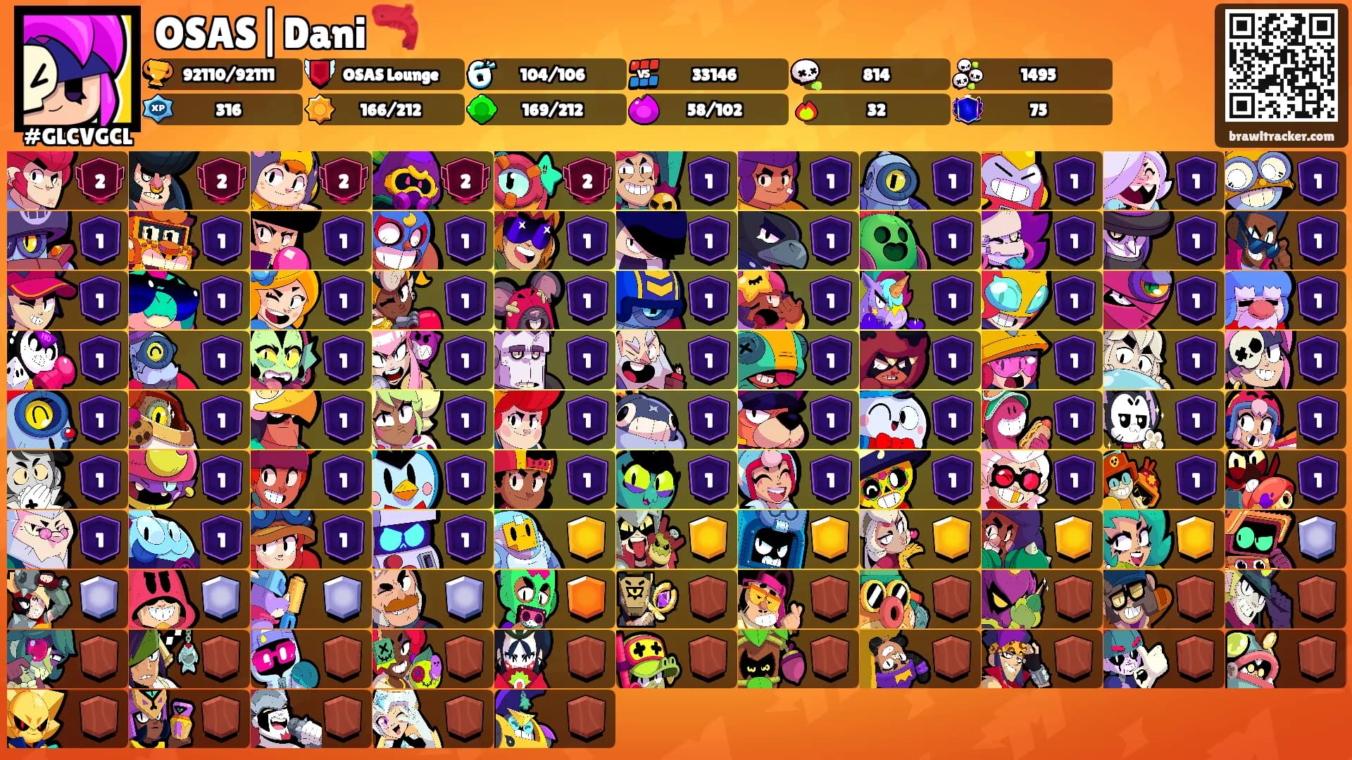 OSAS|Dani 🦐's Ranks