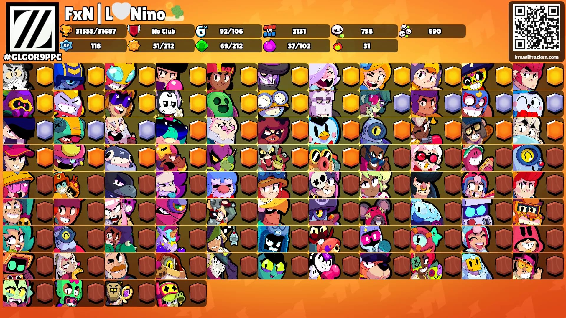 FxN|L🤍Nino🏜️'s Ranks