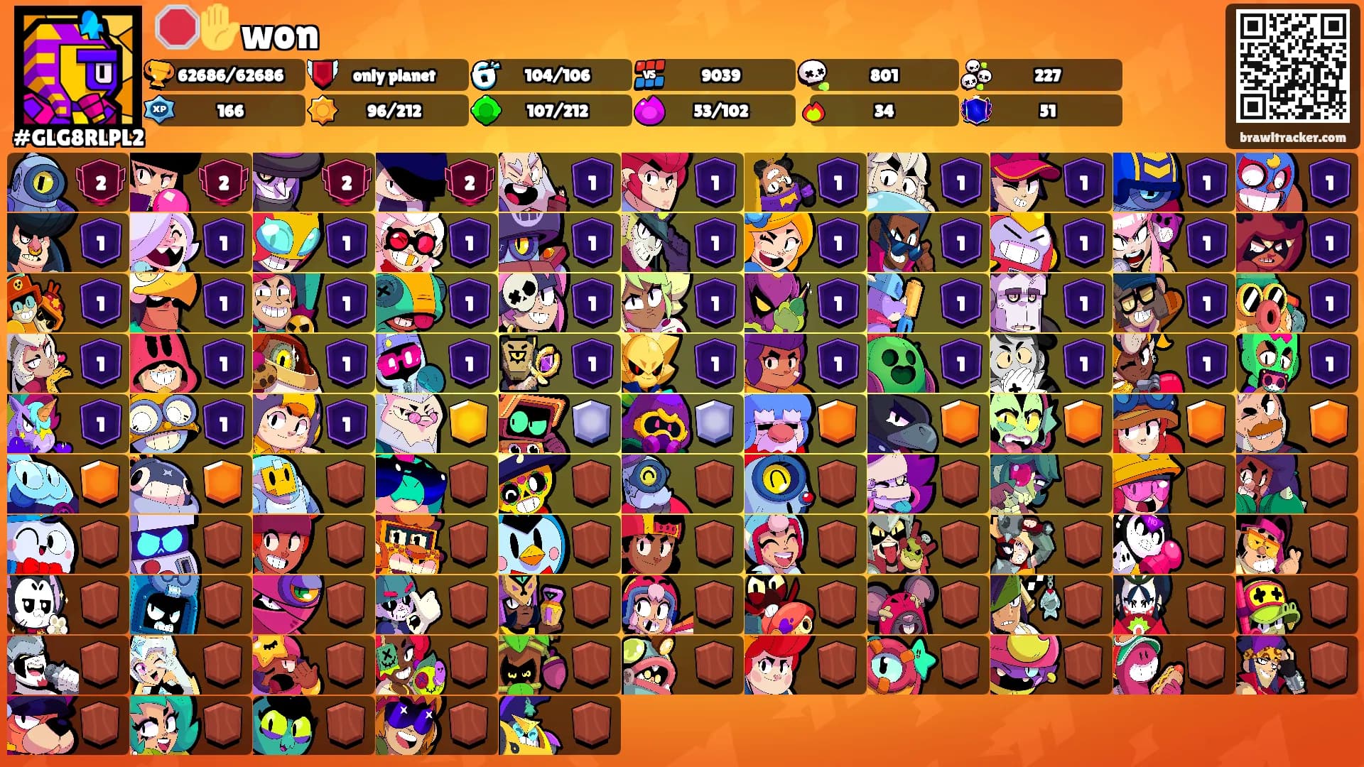 🛑✋️won's Ranks