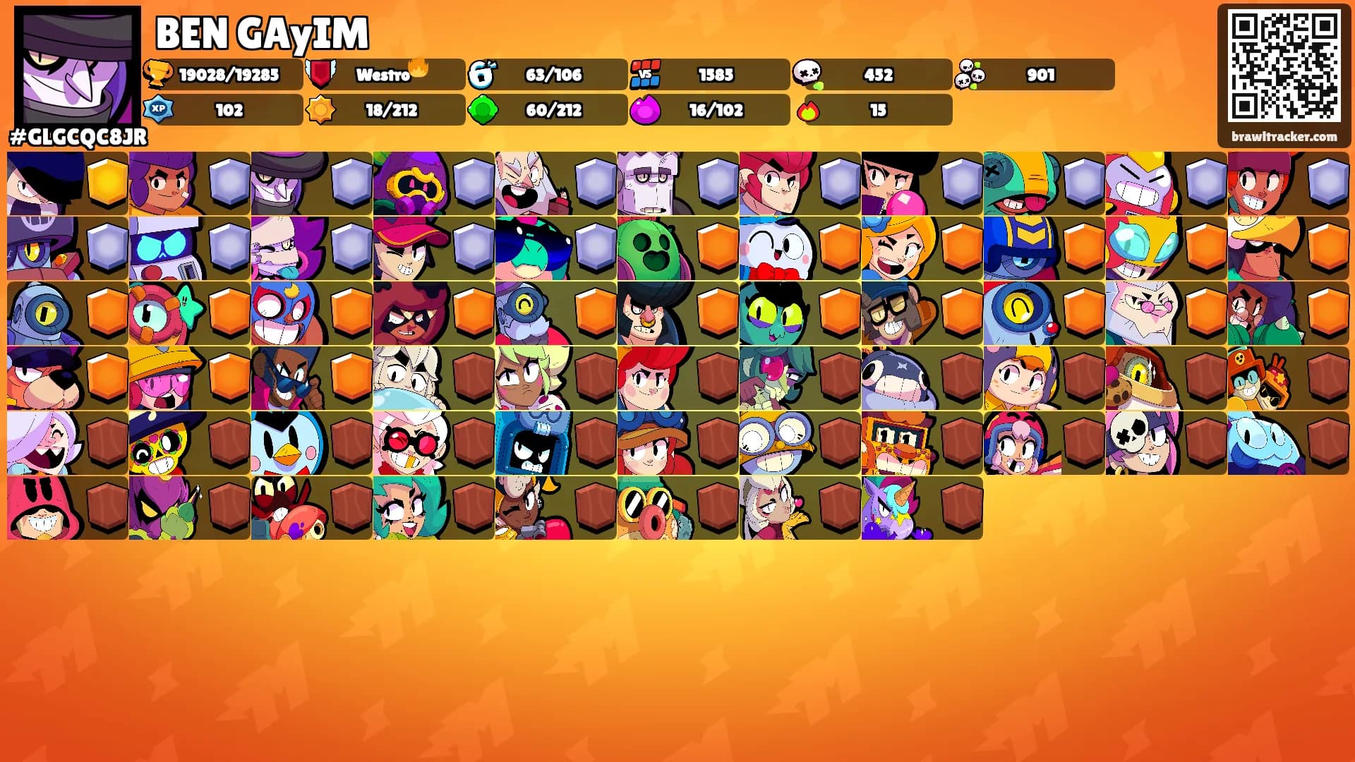 BEN GAyIM's Ranks