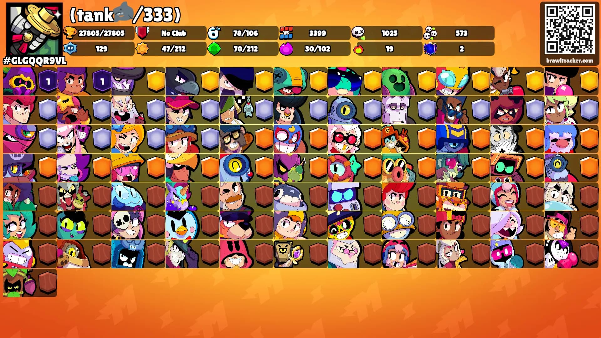 (tank🦈/333)'s Ranks