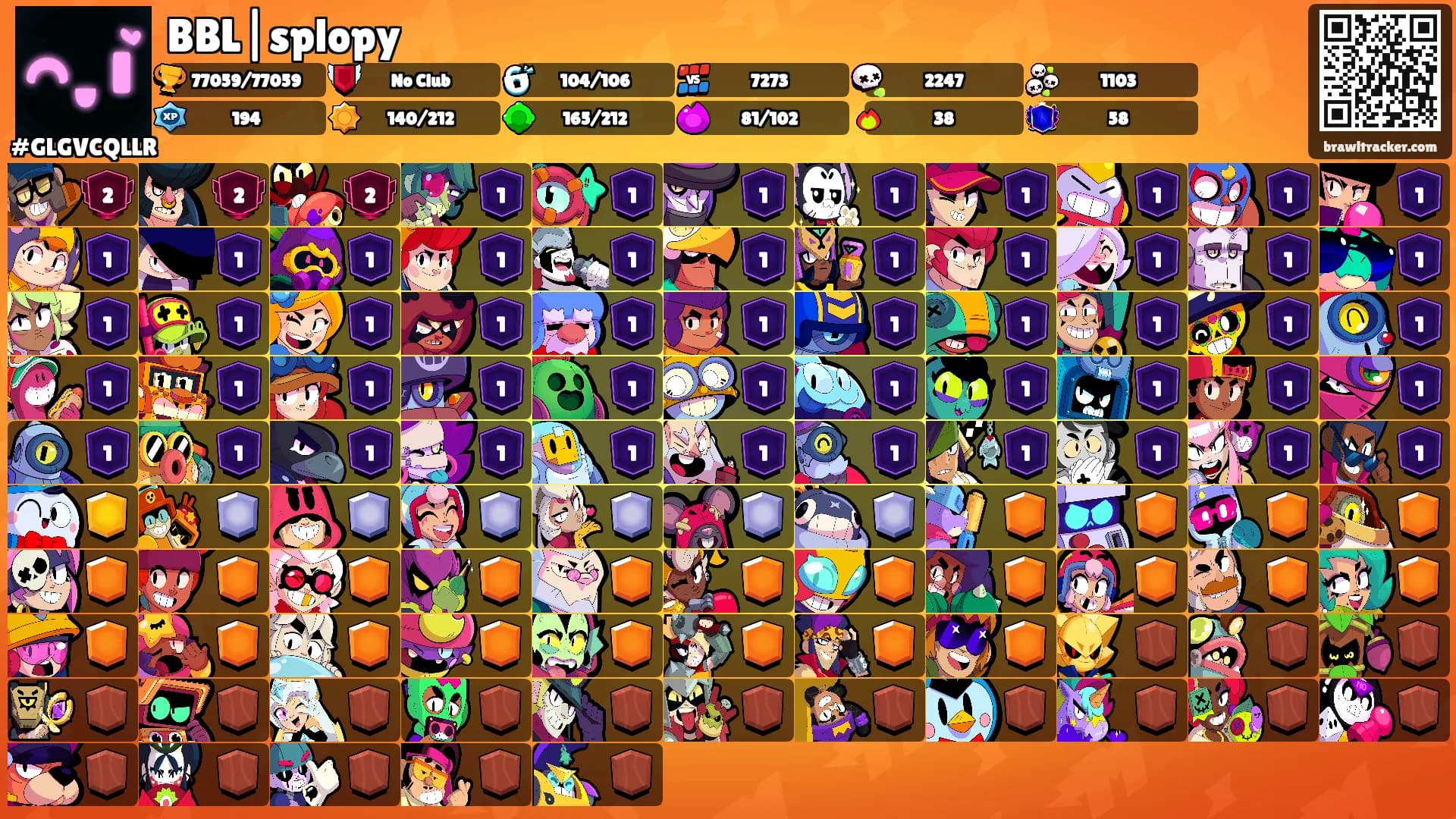 BBL|splopy's Ranks