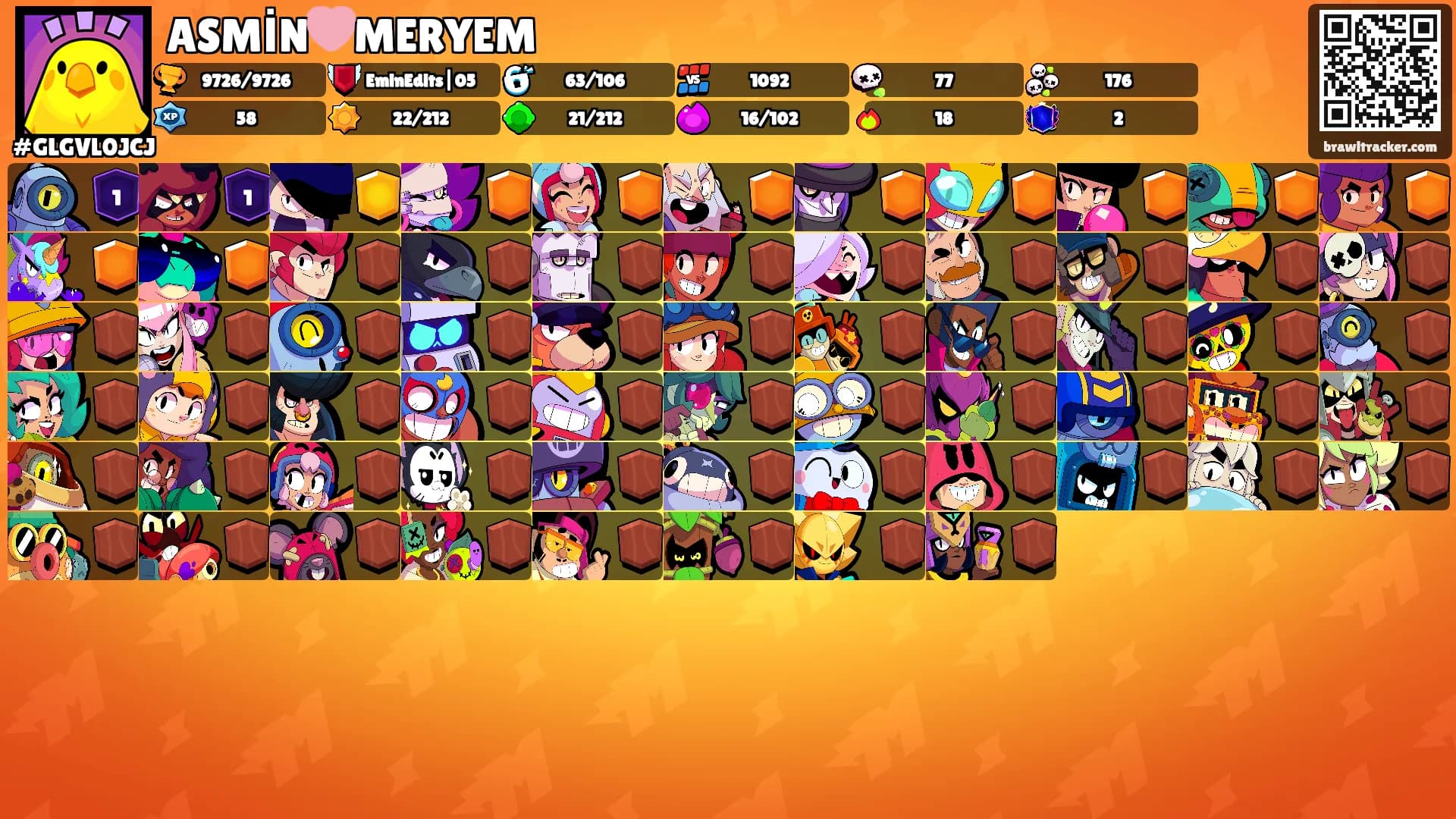 ASMİN🩷MERYEM's Ranks