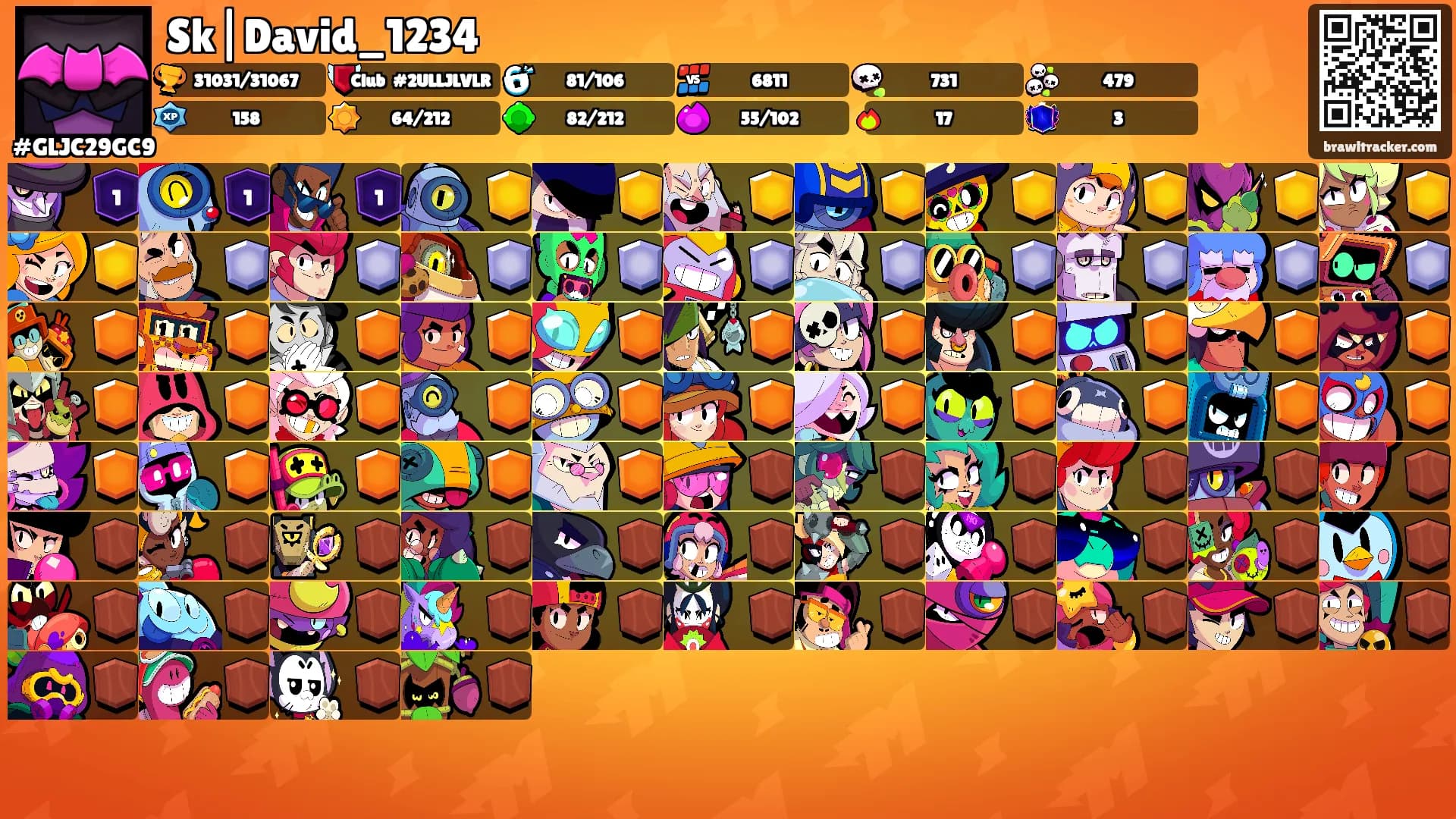Sk|David_1234's Ranks