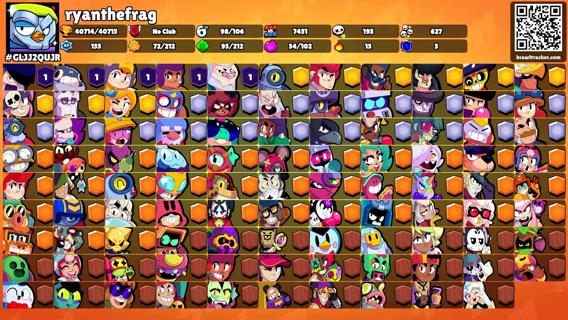ryanthefrag's Ranks