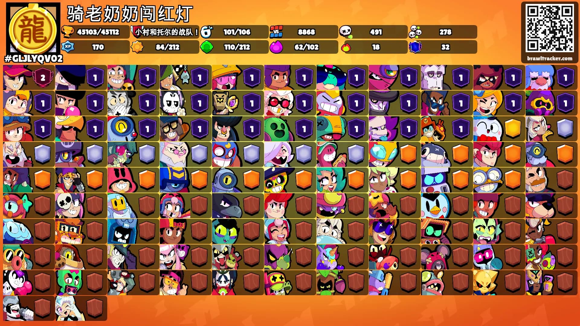 骑老奶奶闯红灯's Ranks