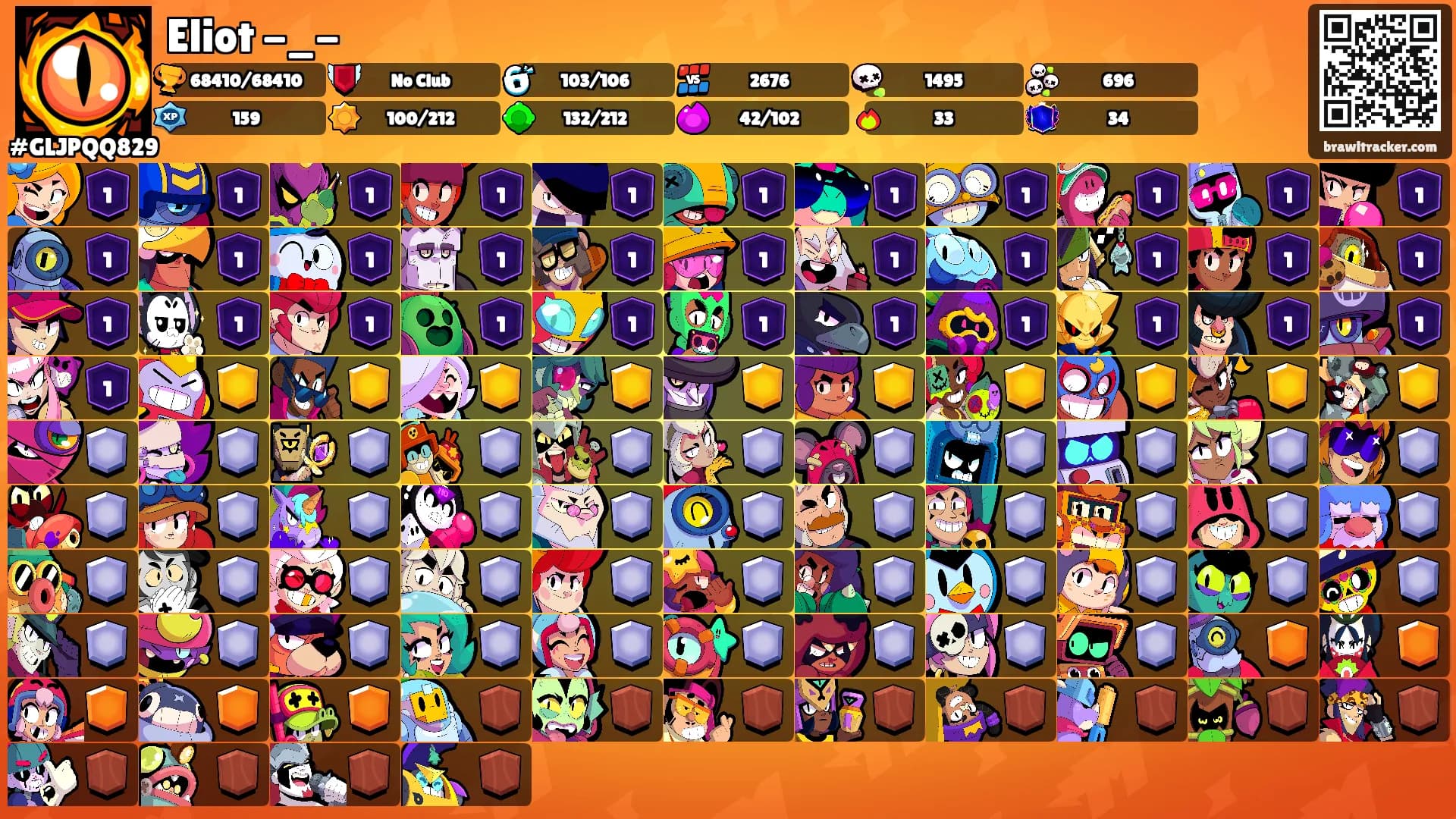 Eliot -_-'s Ranks