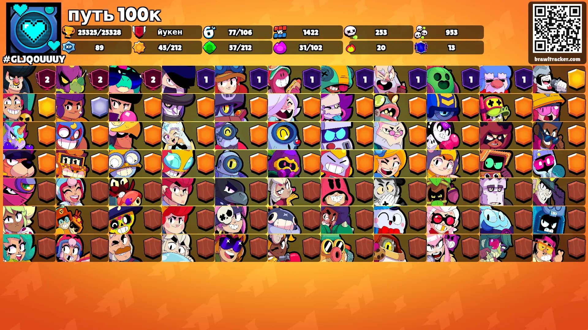 путь 100к's Ranks