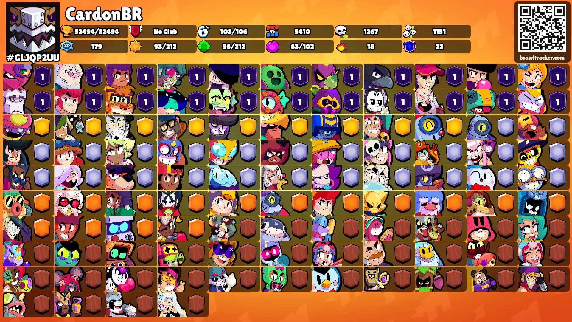 CardonBR's Ranks
