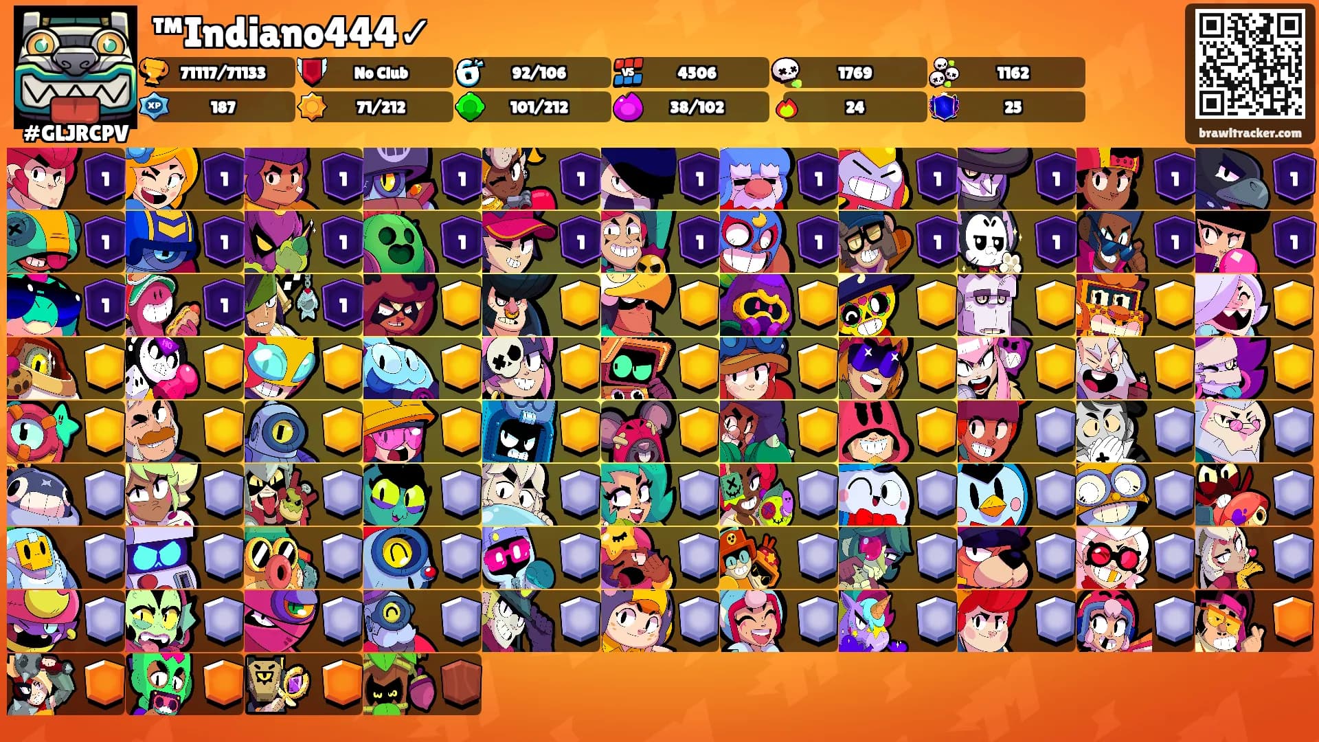 ™Indiano444✓'s Ranks
