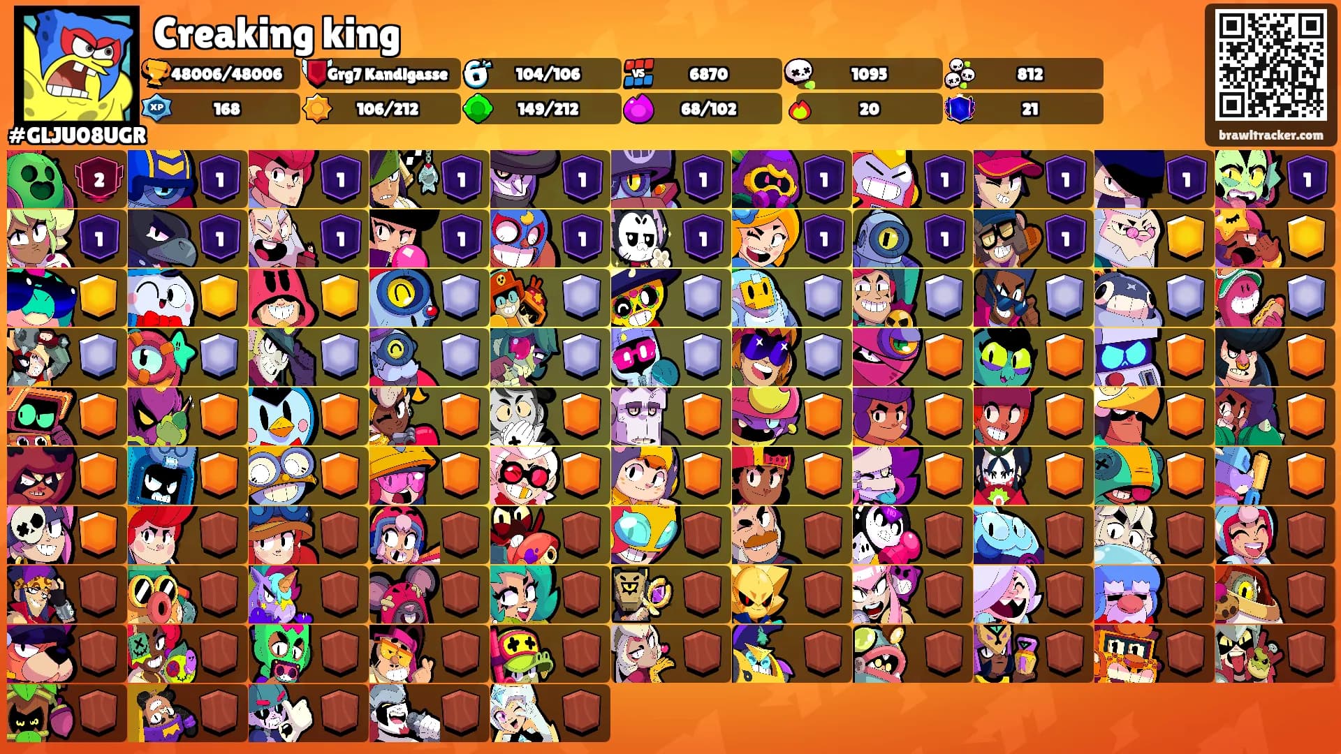 Creaking king's Ranks