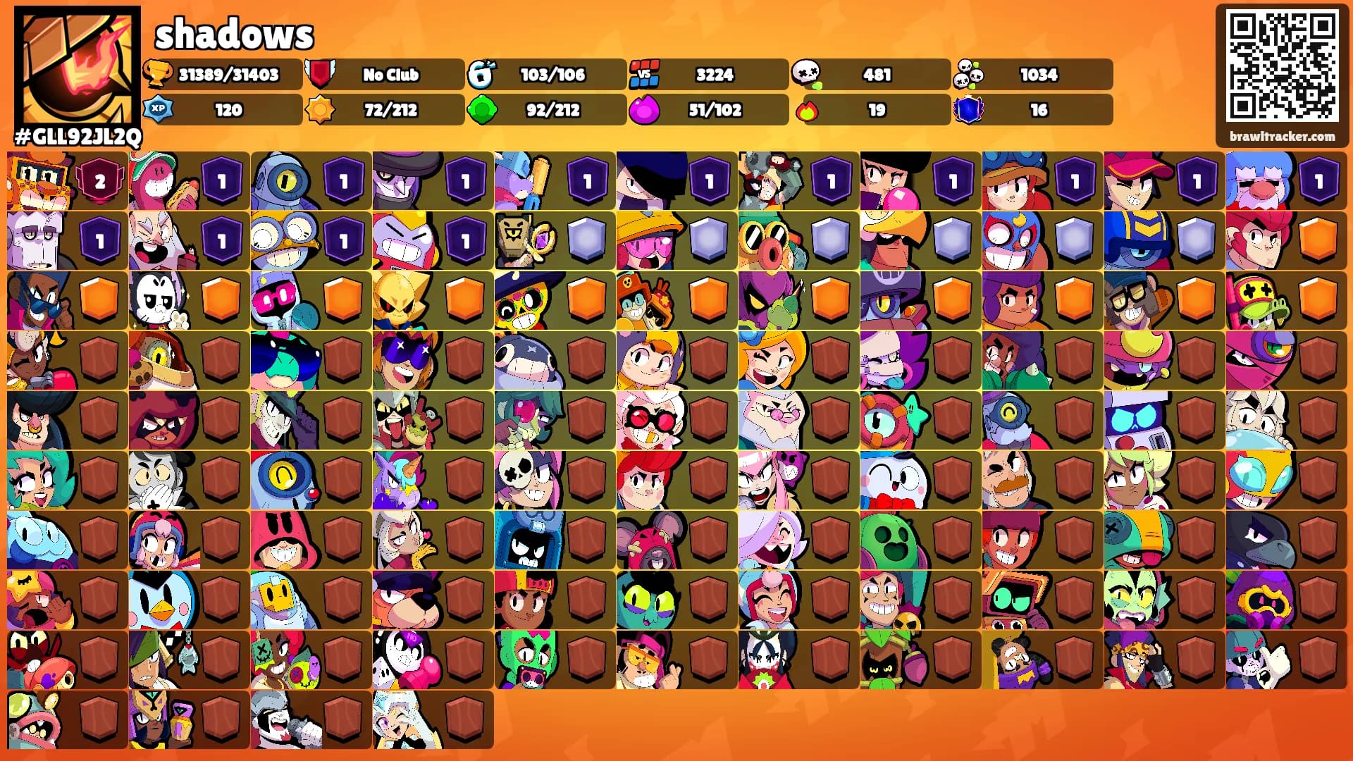 shadows's Ranks