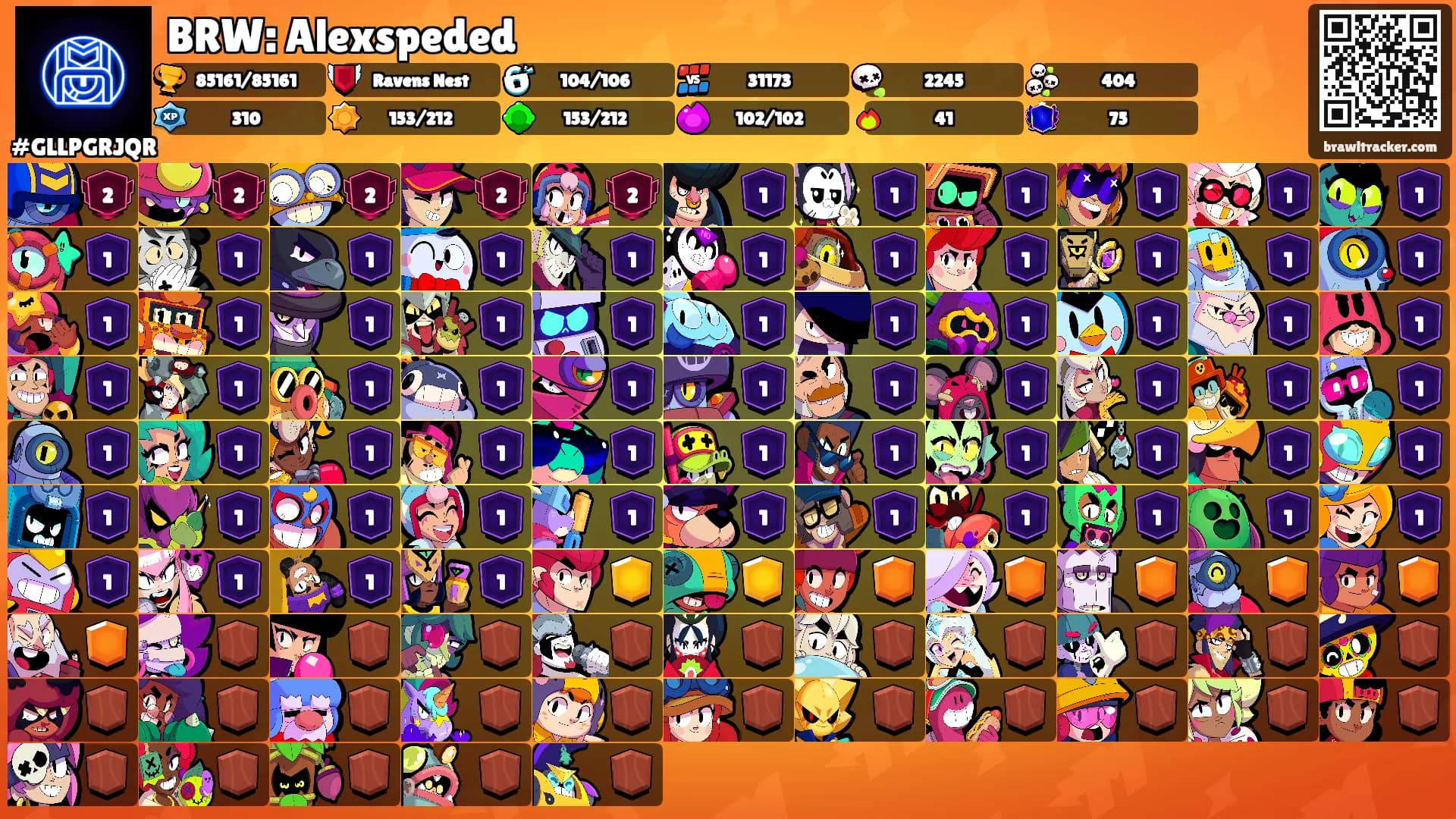 BRW: Alexspeded's Ranks