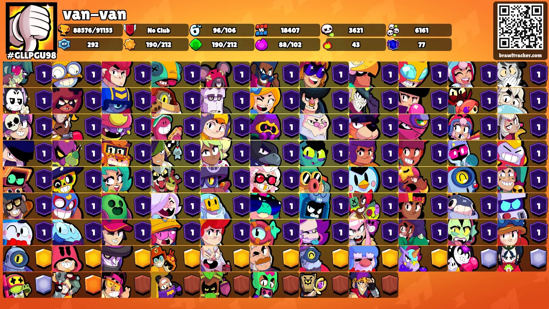 van-van's Ranks