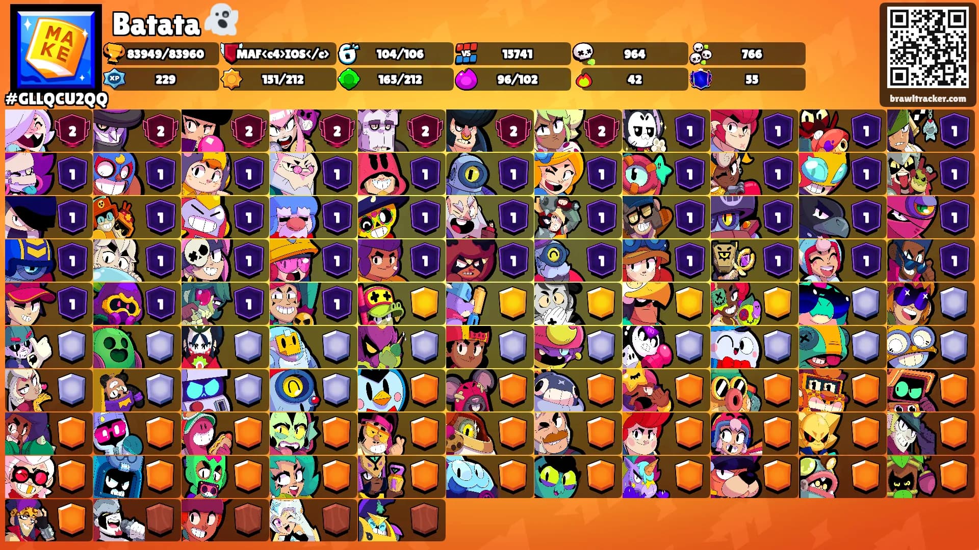Batata 👻's Ranks