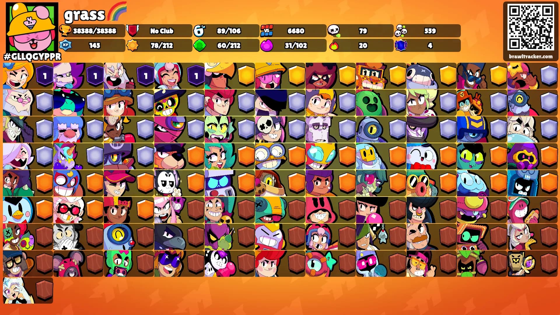 grass 🌈's Ranks