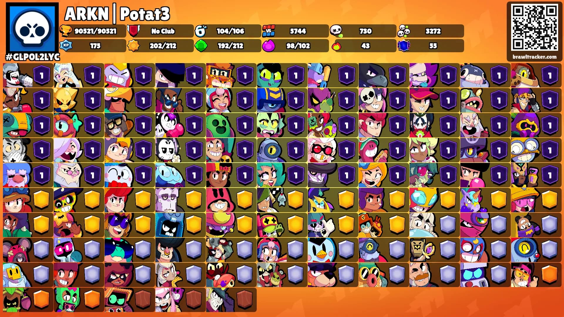 ARKN|Potat3's Ranks