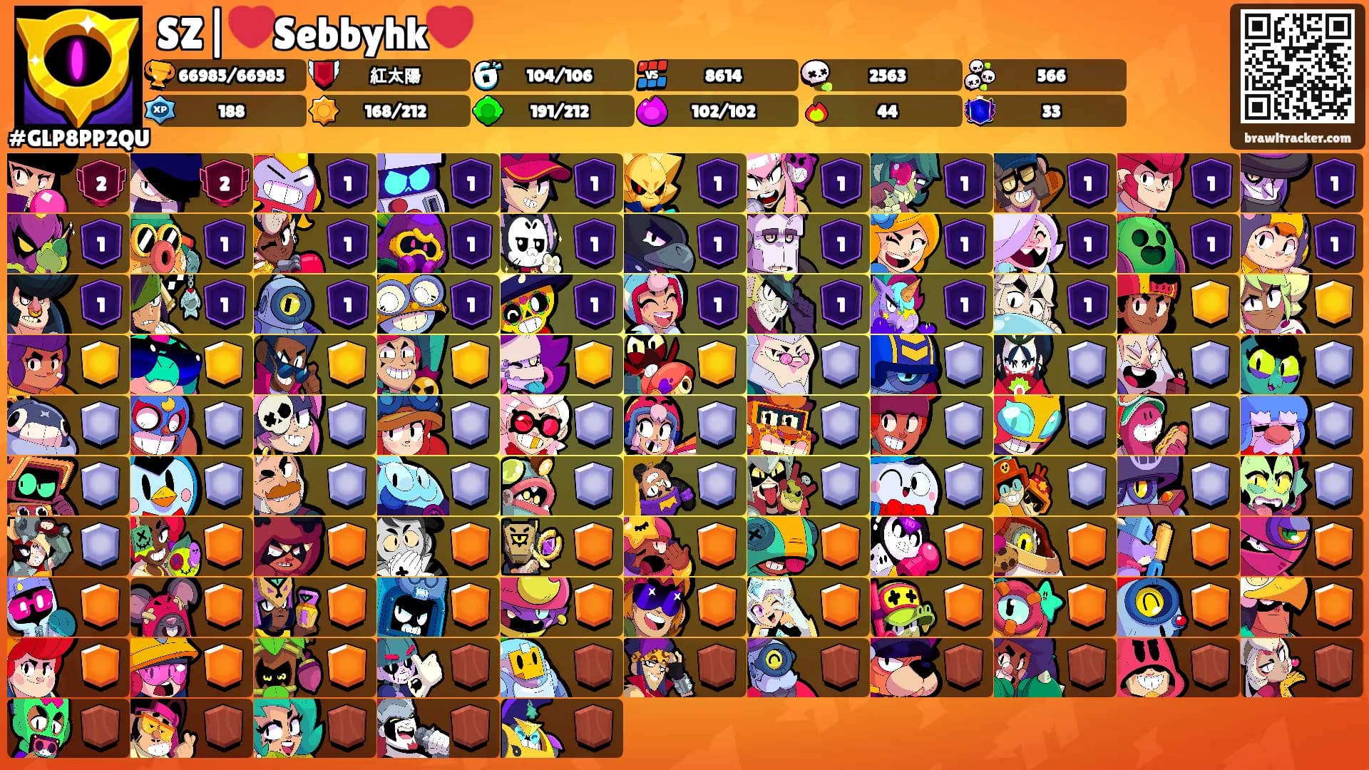 SZ|❤️Sebbyhk❤️'s Ranks