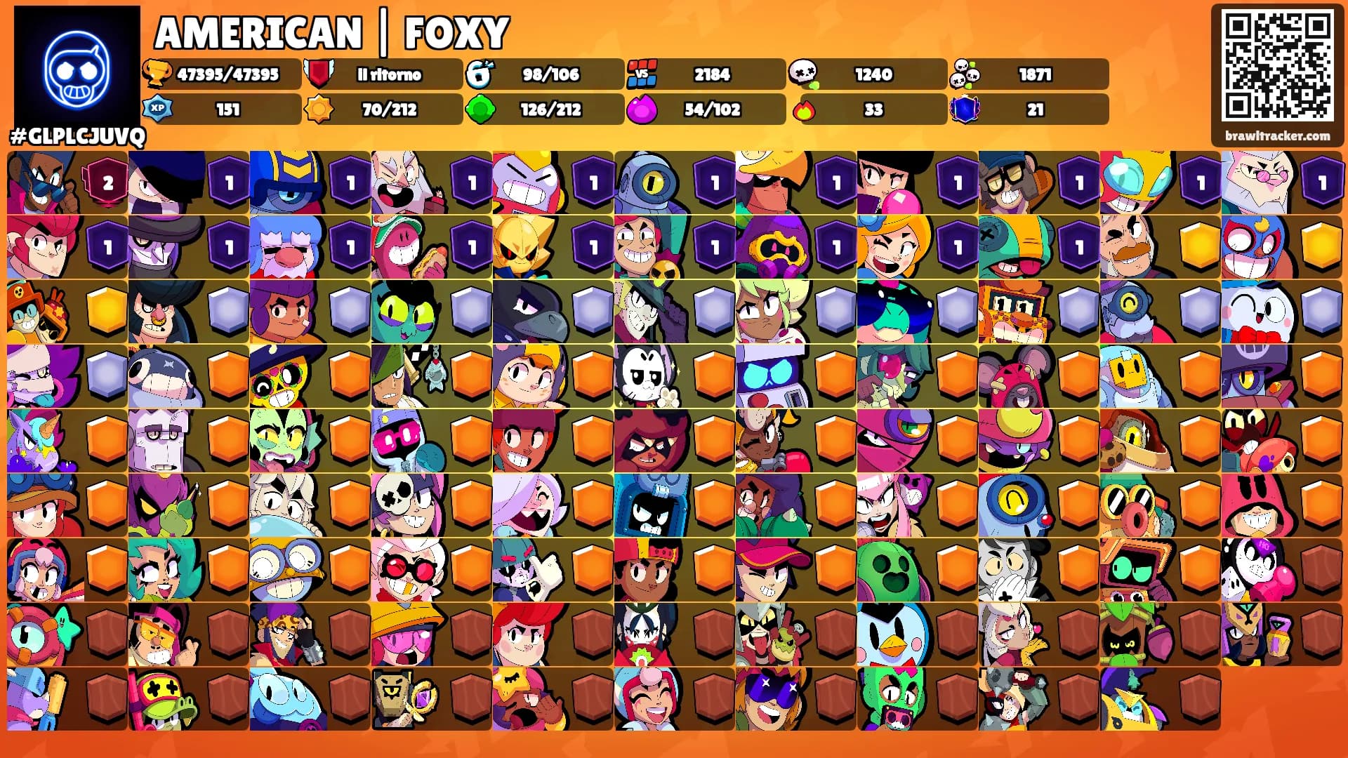 AMERICAN | FOXY's Ranks